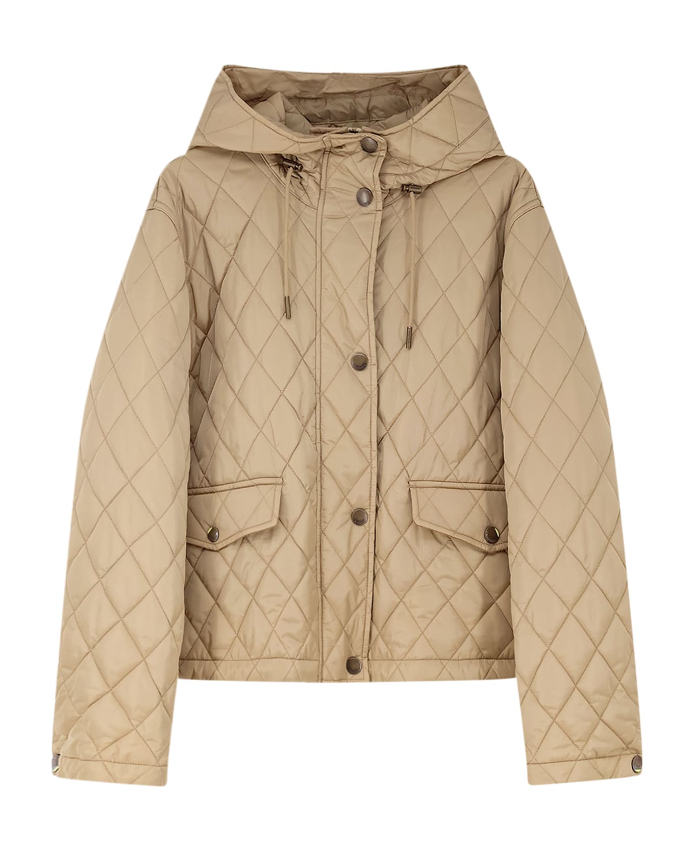 Burberry Stitched Nylon Jacket - FLAX