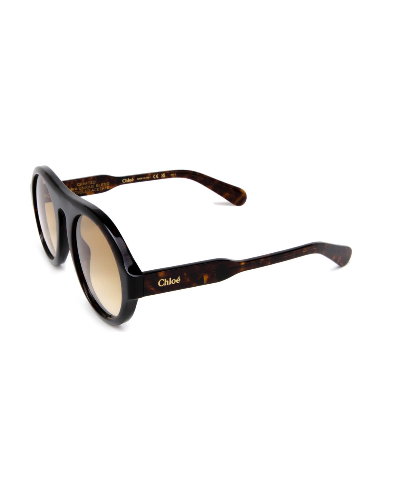Chloé Eyewear Ch0151s Havana Sunglasses - Havana