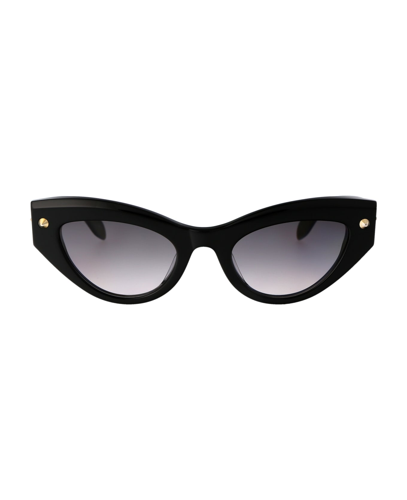 Alexander McQueen Eyewear Am0407s Sunglasses - 001 BLACK BLACK GREY