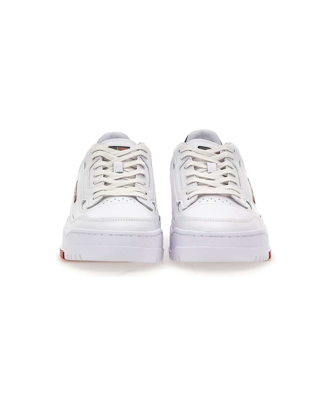 Polo Ralph Lauren Leather Sneakers - WHITE スニーカー