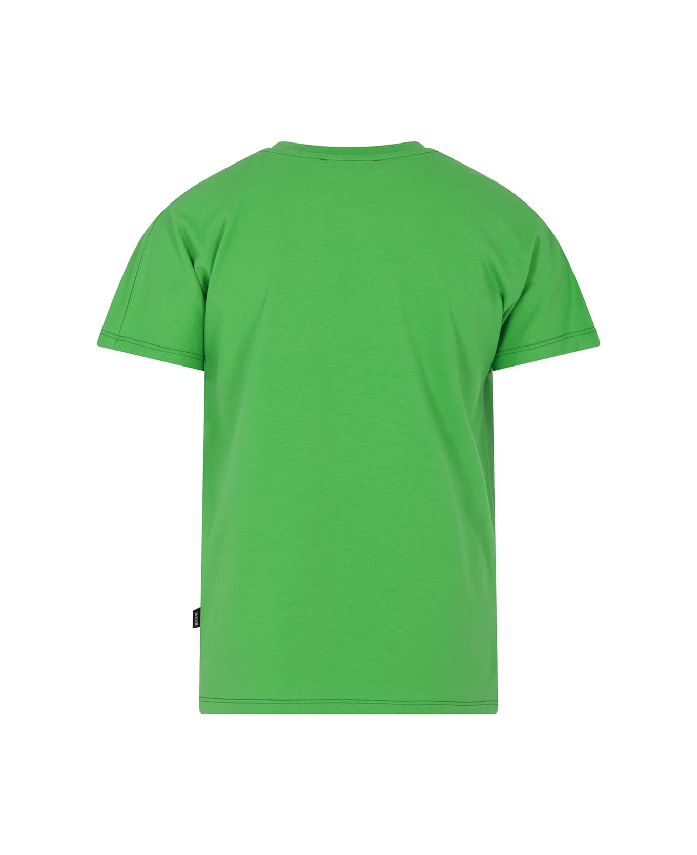 MSGM T-shirt Con Logo - Verde