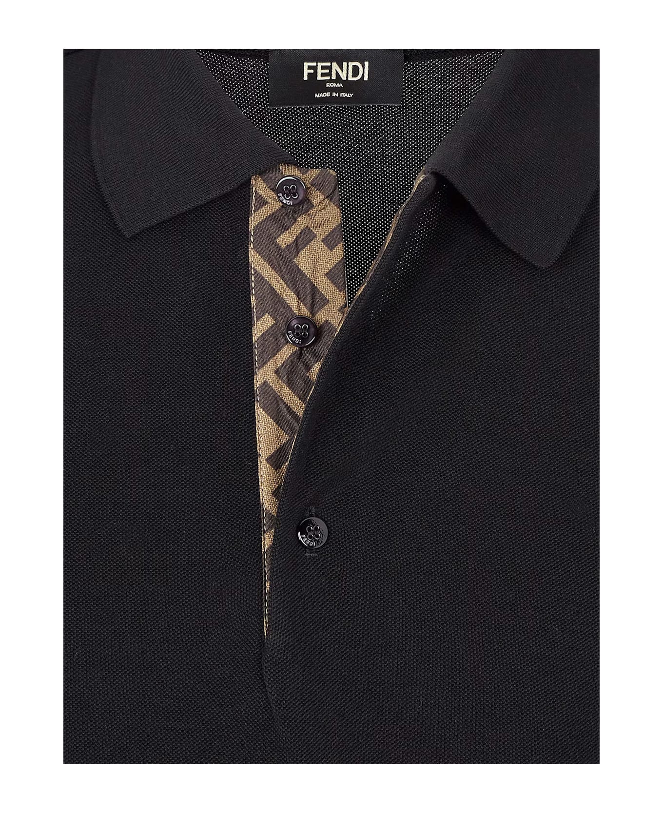 Fendi Polo Shirt - Black