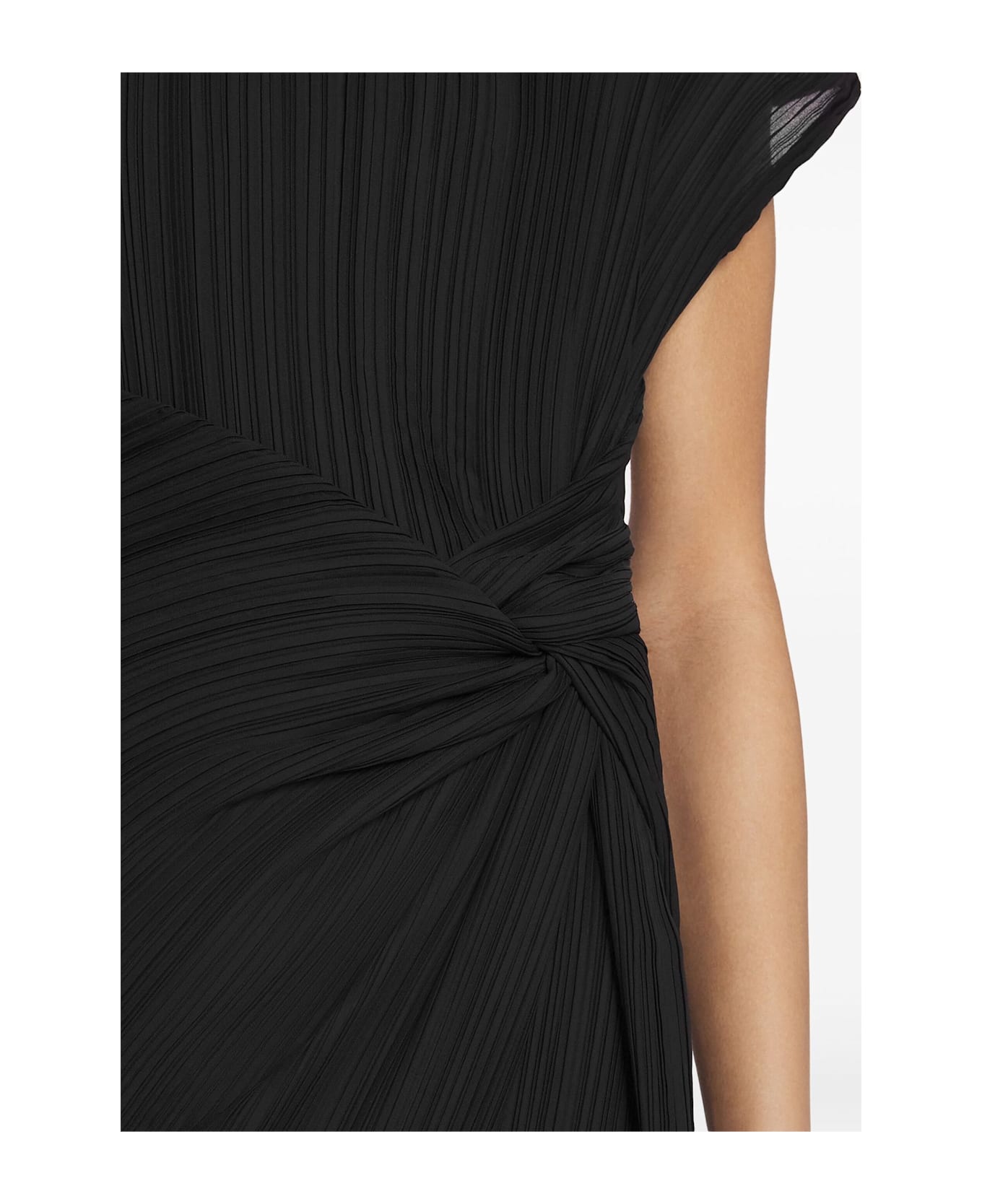 Lanvin Black Midi Dress - Black