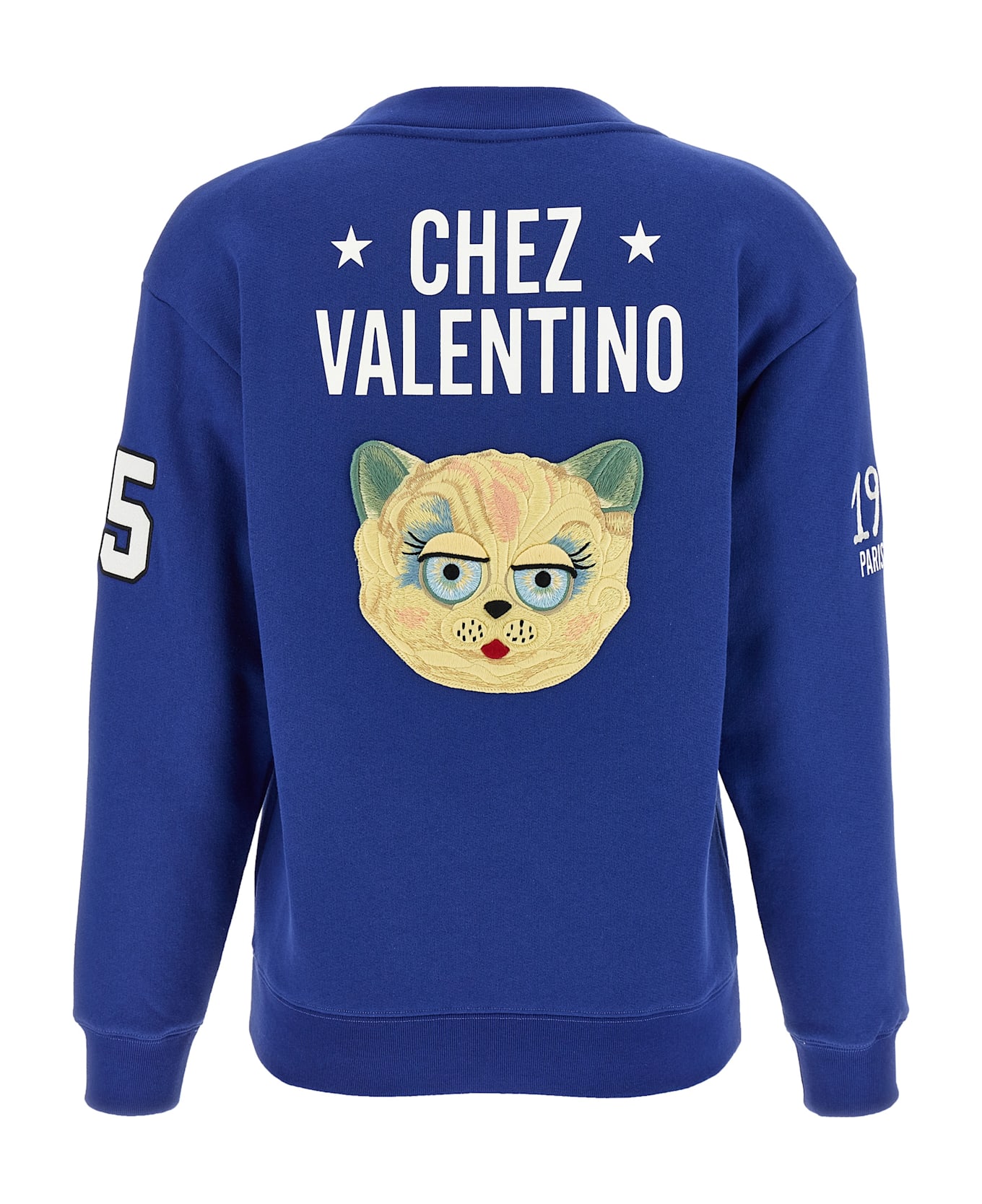 Valentino Garavani 
chat De La Maison
 Sweatshirt - Blue