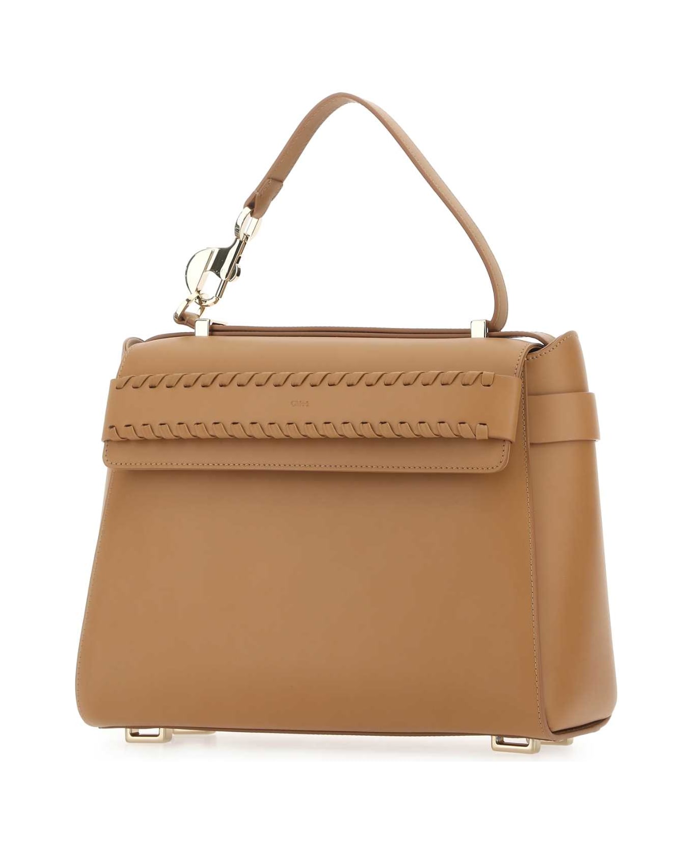 Chloé Biscuit Leather Nacha Handbag - 26X