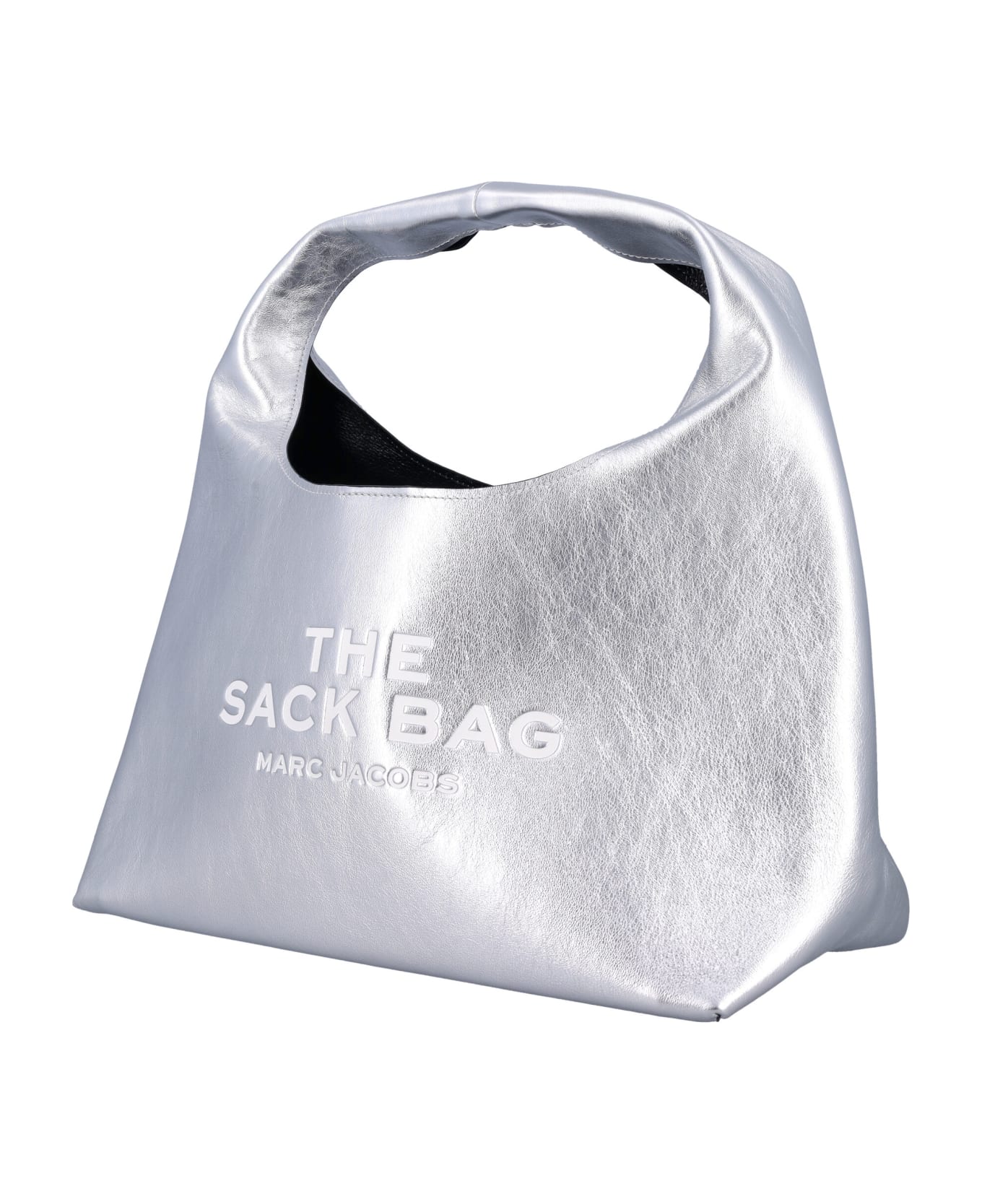 Marc Jacobs The Sack Bag Metallic - SILVER