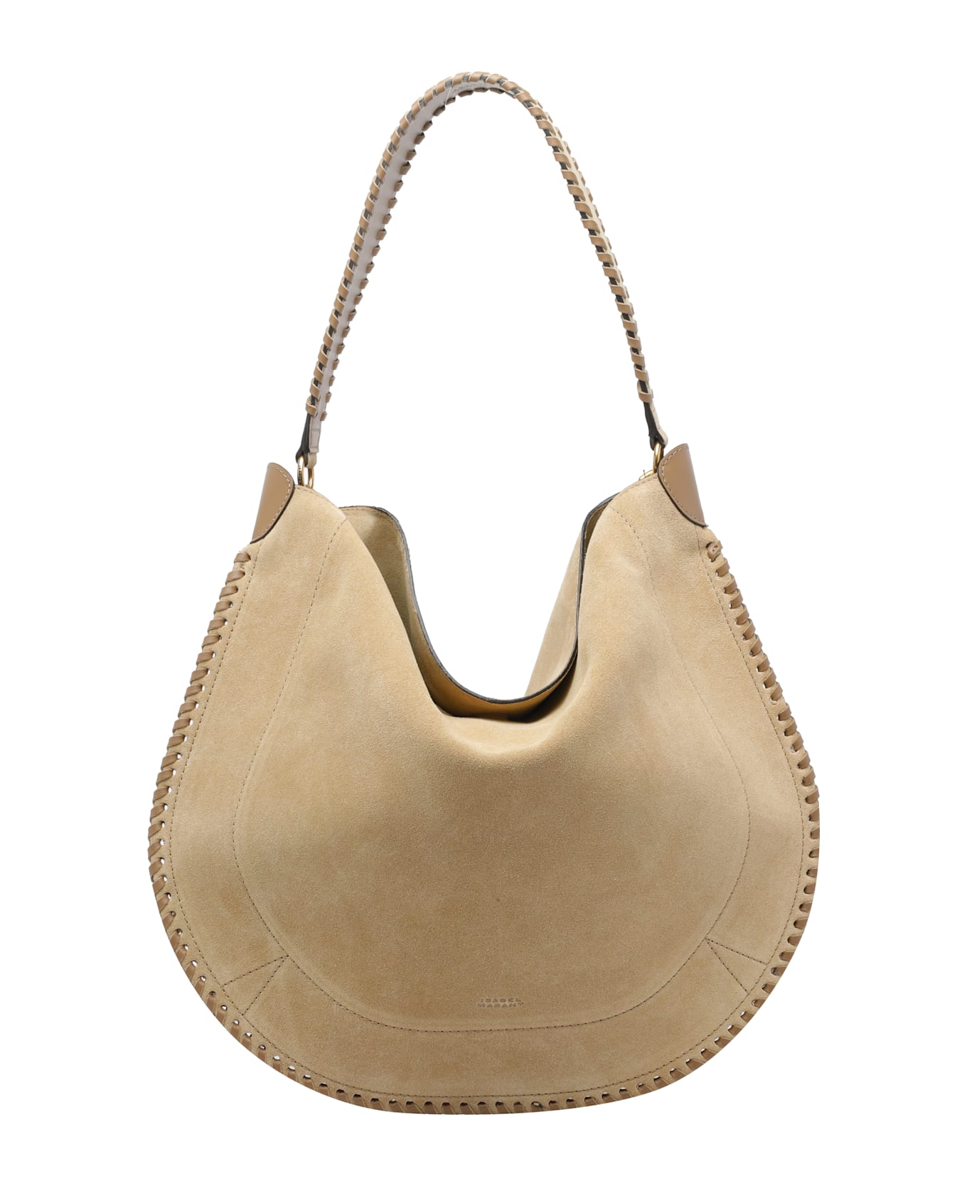 Isabel Marant Soft Oskan Hobo Bag - Beige