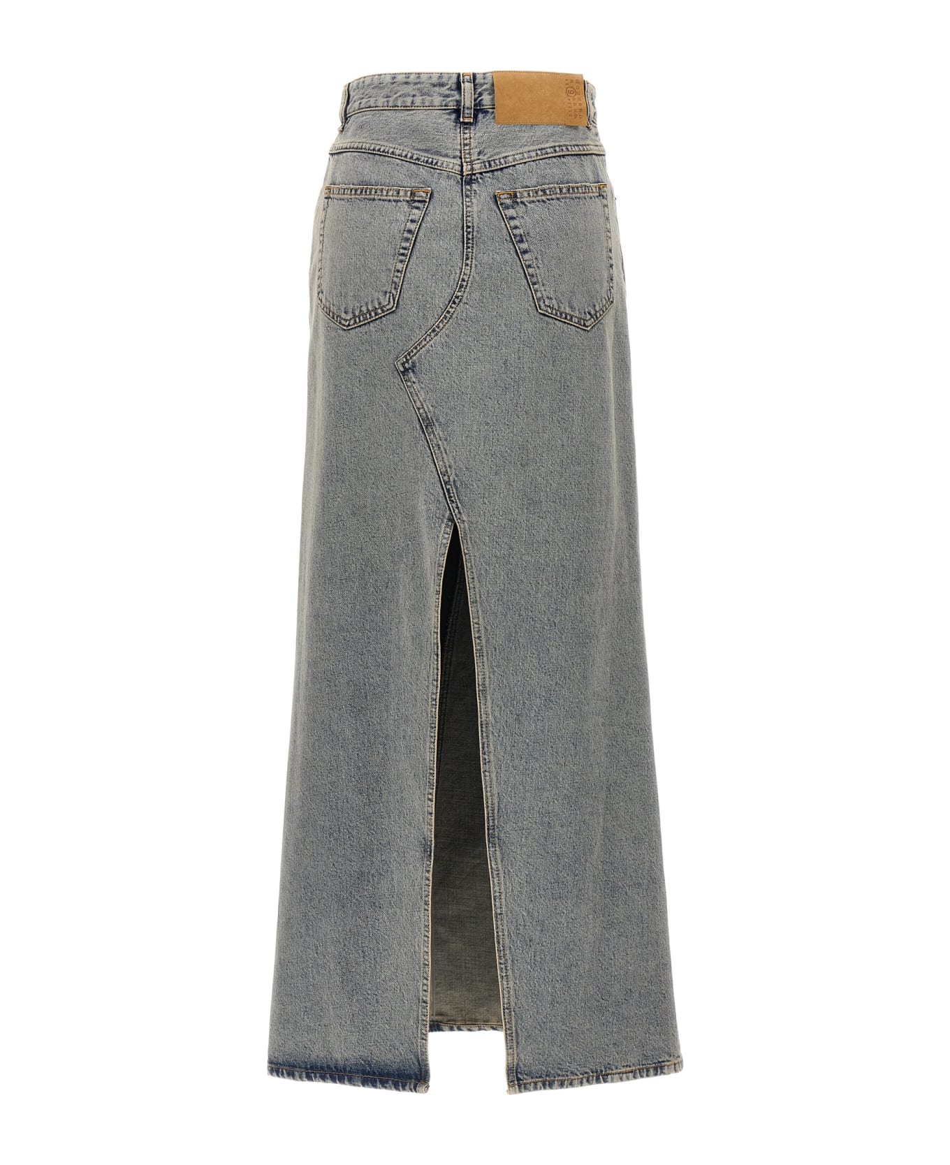 MM6 Maison Margiela Denim Long Skirt | italist