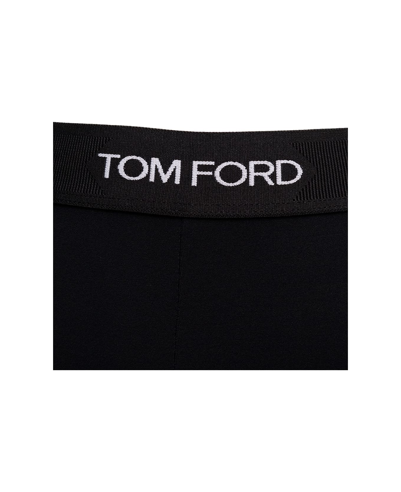 Tom Ford Logo Leggings - BLACK
