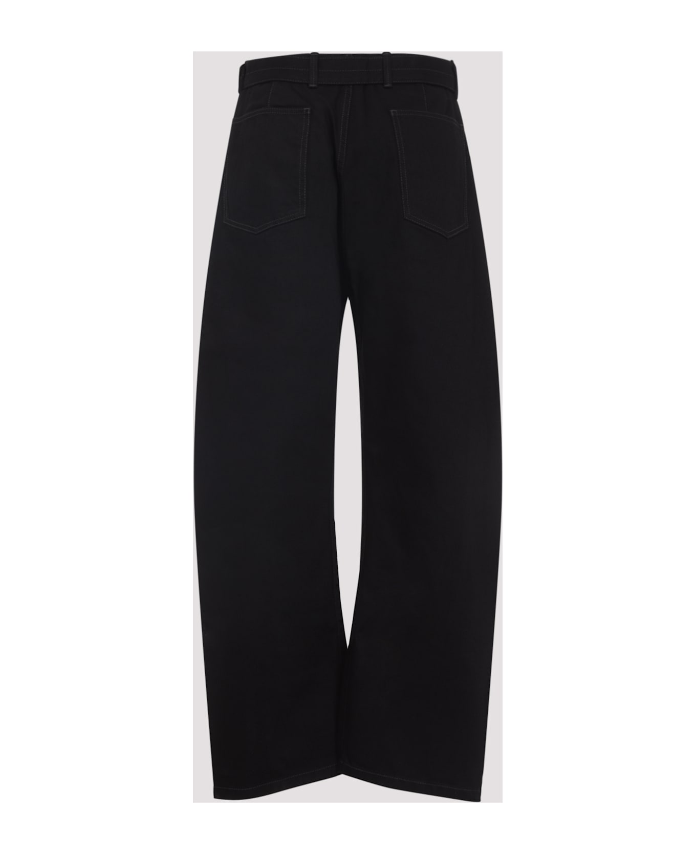 Lemaire Twisted Belted Pants - Black