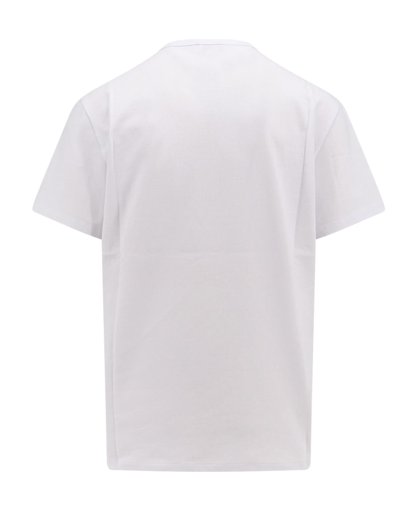 Alexander McQueen Skull Printed Crewneck T-shirt - White