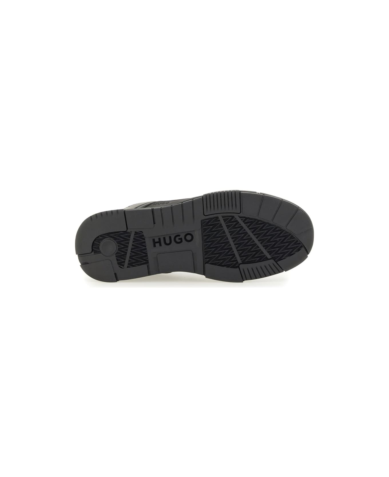 Hugo Boss Sneaker With Mesh Details - BLACK