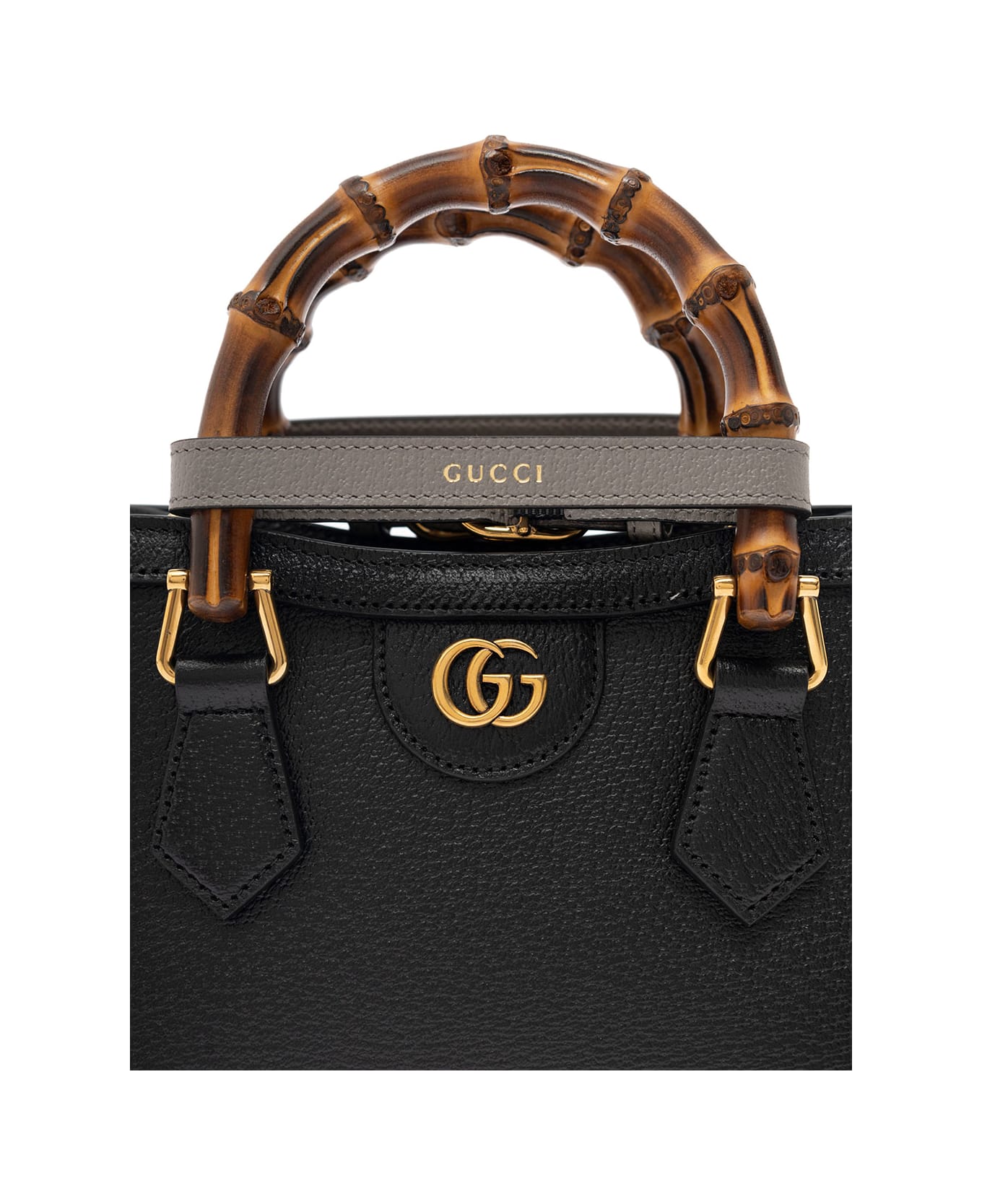 Gucci Handbag Diana Doll.pig/d - Black