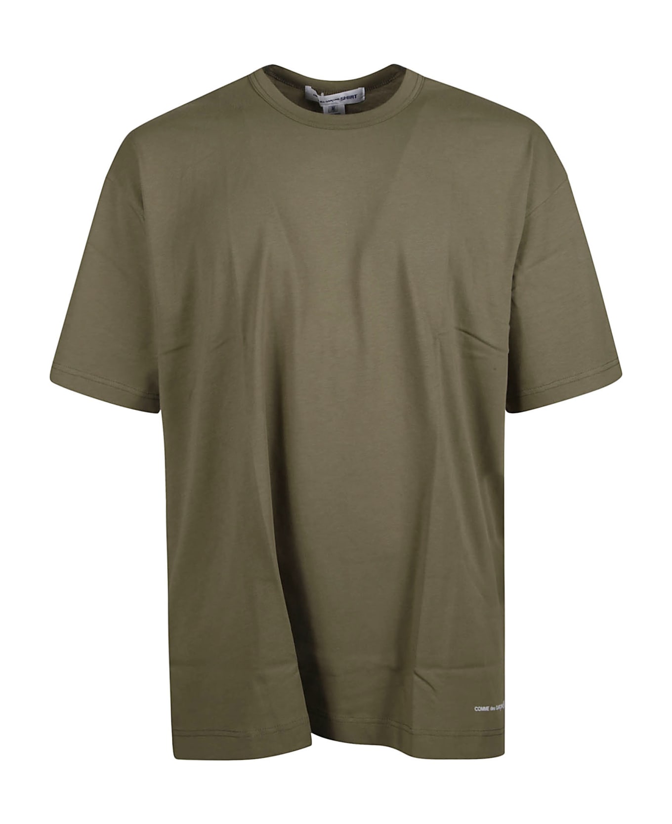 Comme des Garçons Shirt Logo Printed T-shirt - Khaki シャツ