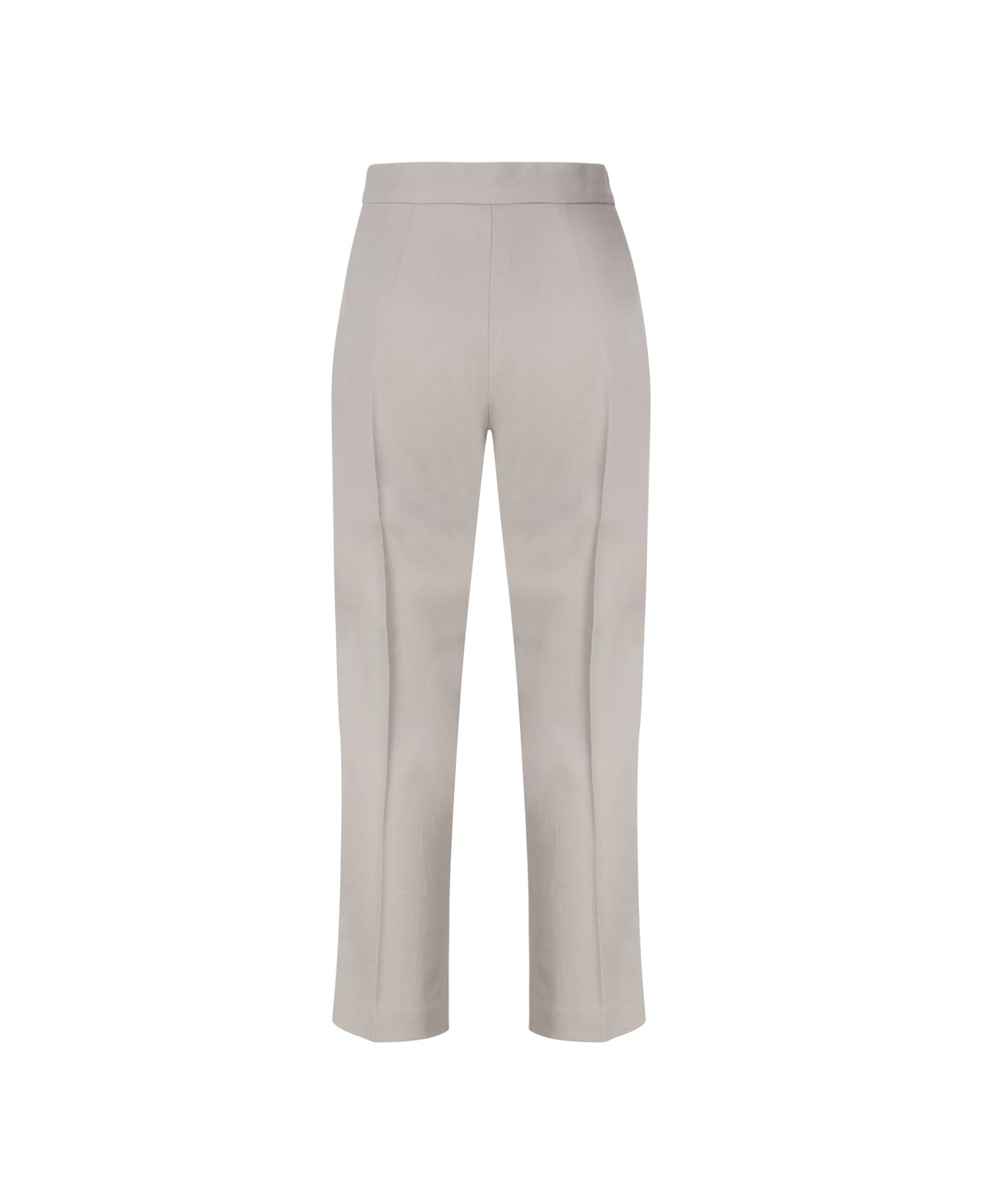 Fendi Straight-leg Cropped Tailored Trousers - White