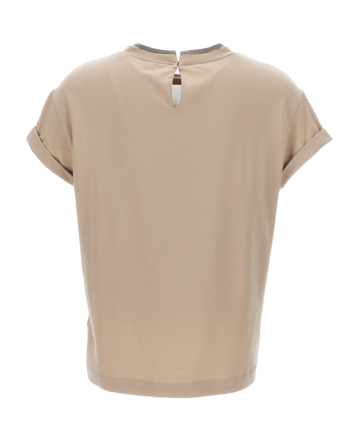 Brunello Cucinelli Monile T-shirt - Beige
