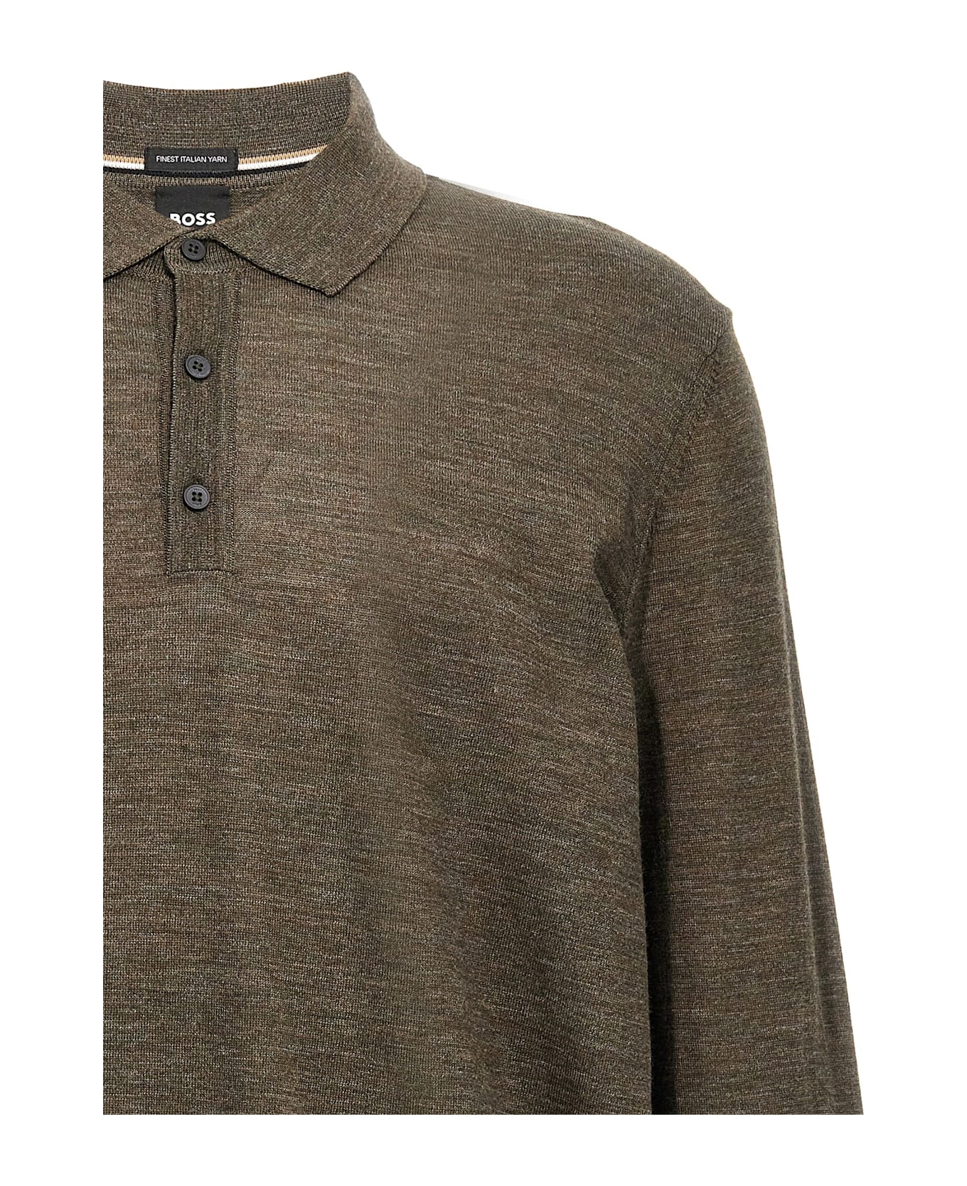 Hugo Boss 'lancione' Polo - Brown