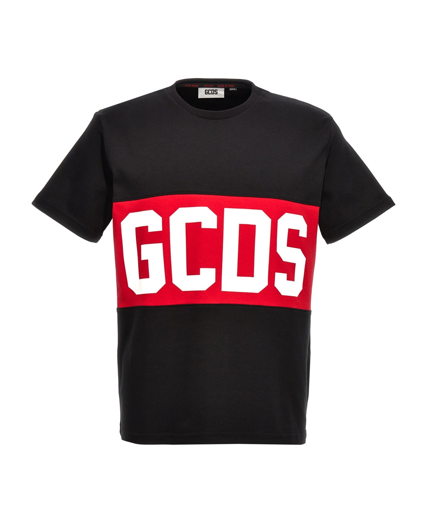 GCDS 'logo Band' T-shirt - Nero