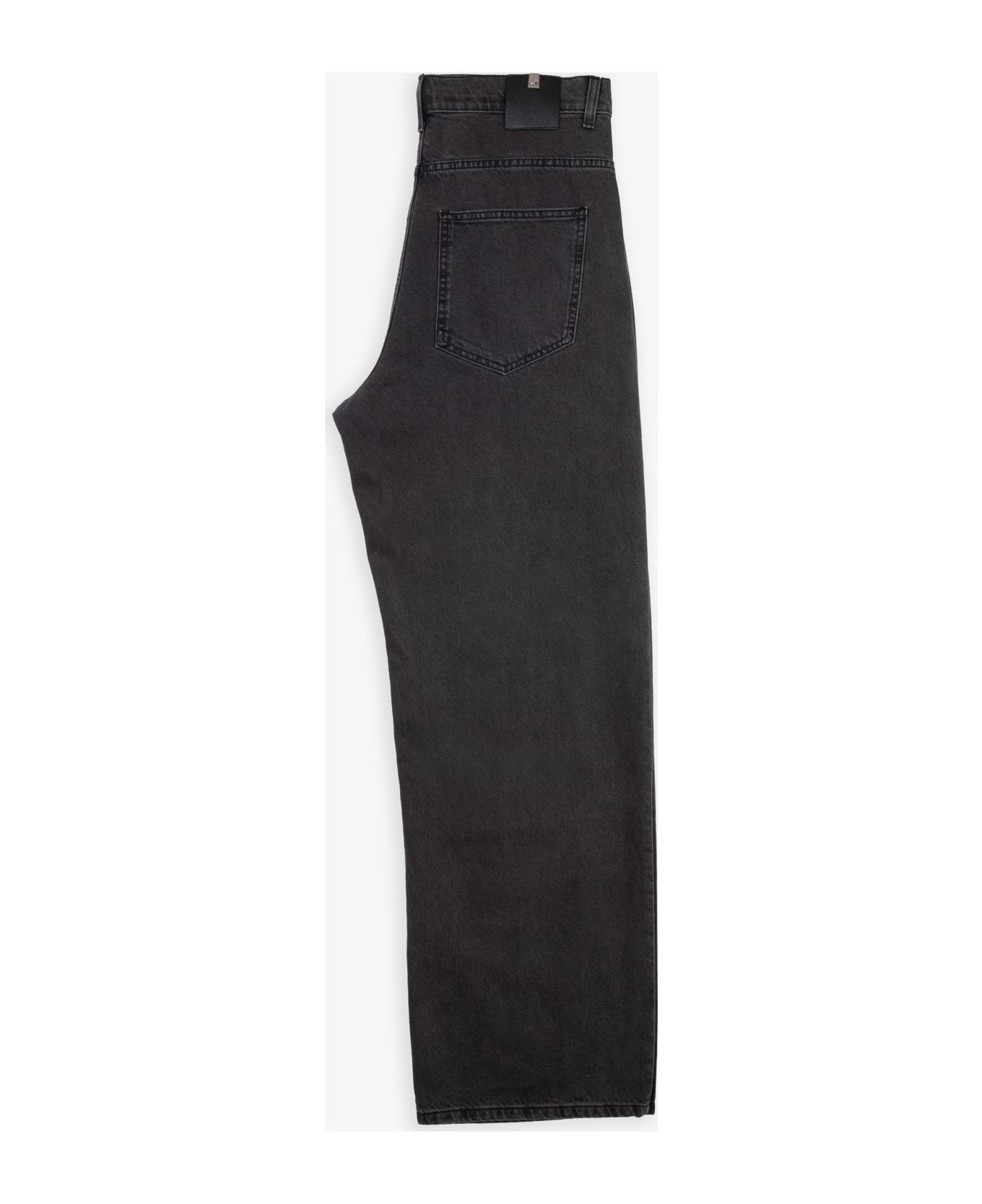 1017 ALYX 9SM 'wide Leg With Buckle' Jeans - Nero