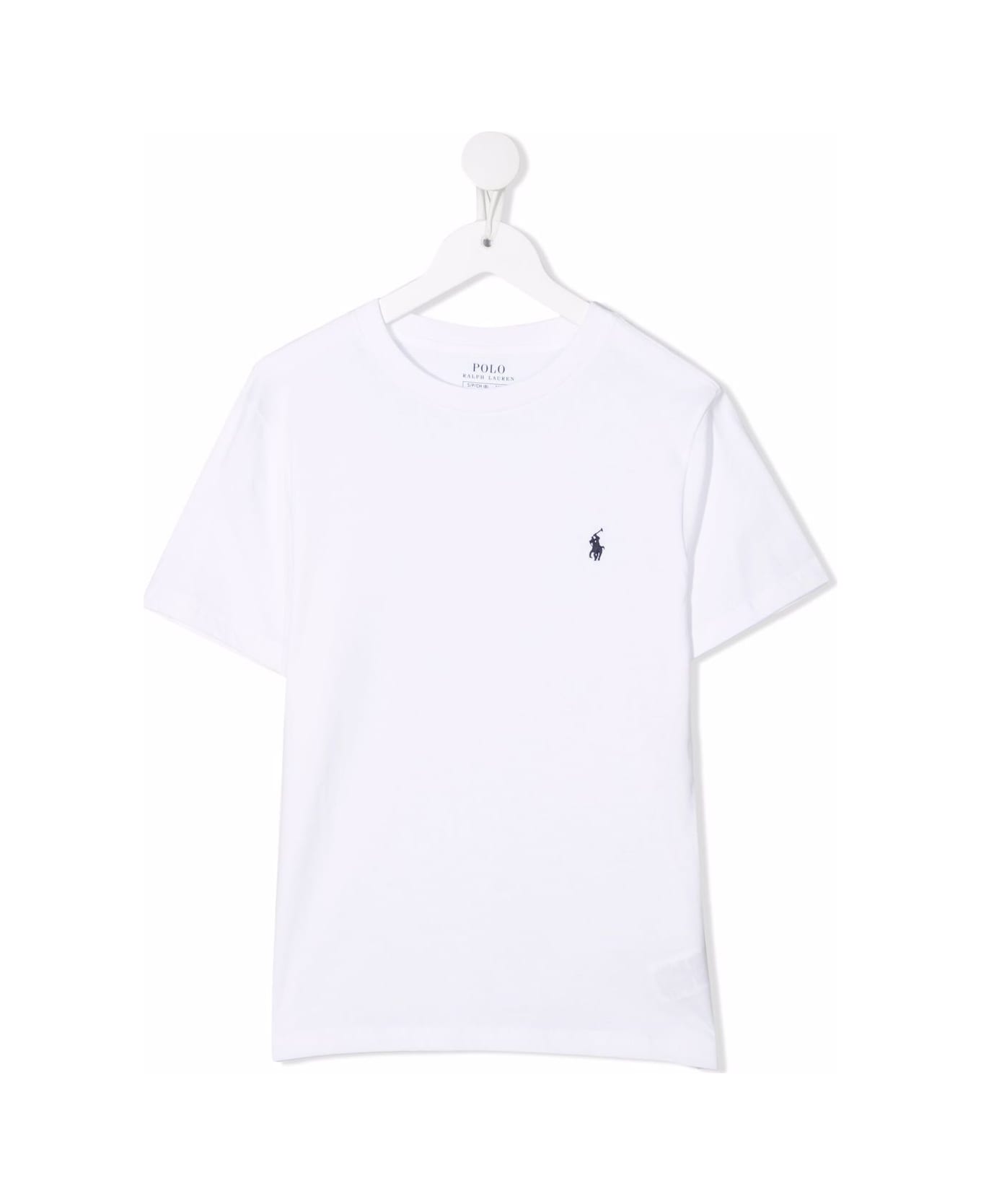 Polo Ralph Lauren Kids T-shirt With Polo Pony Embroidery - White
