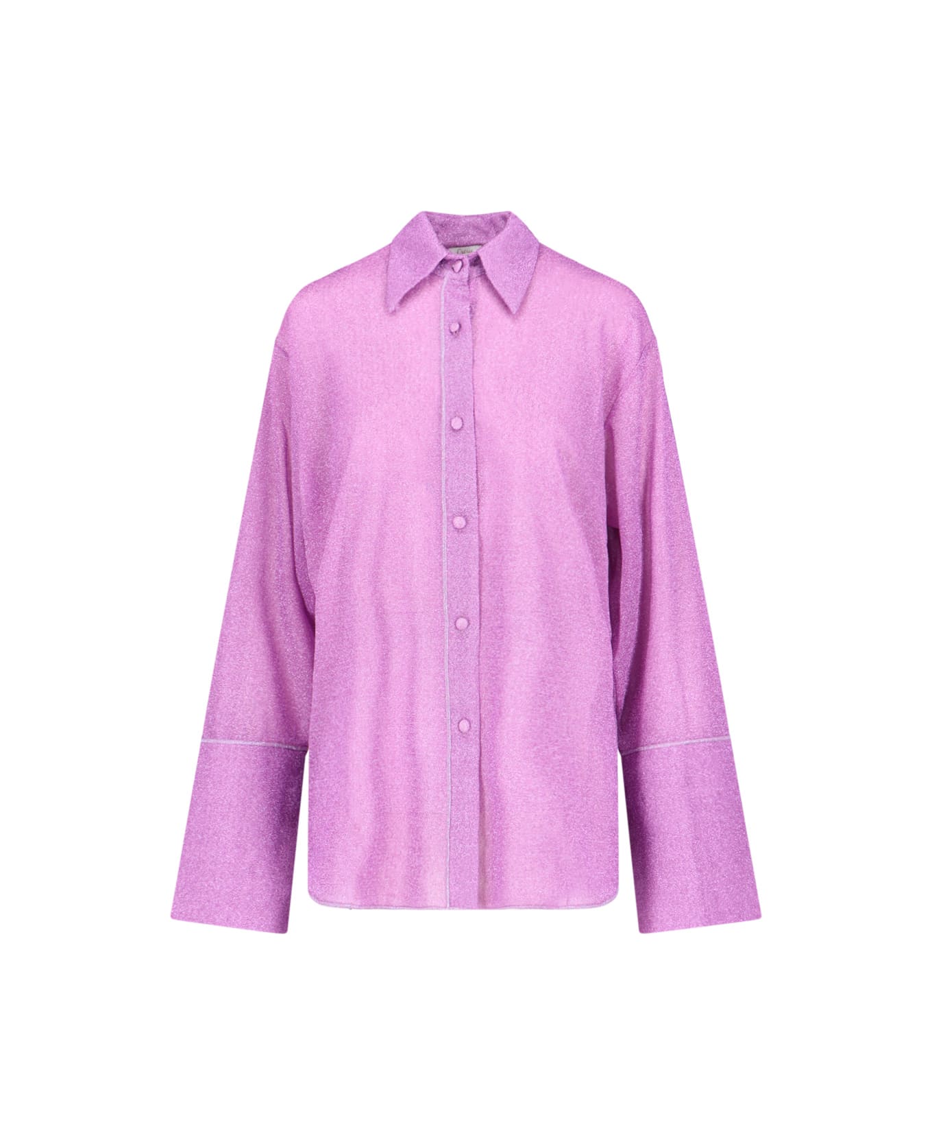 Oseree 'lumière Sleeves' Shirt - Purple