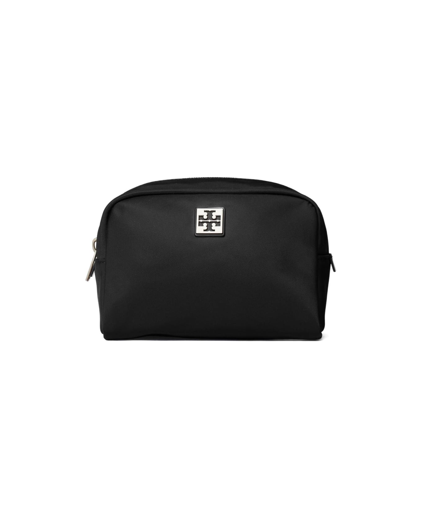 Tory Burch Virginia Nylon Cosmetic Case - Black