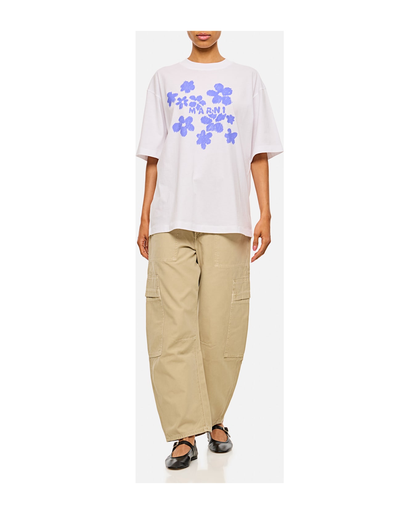 Marni White Cotton T-shirt - White