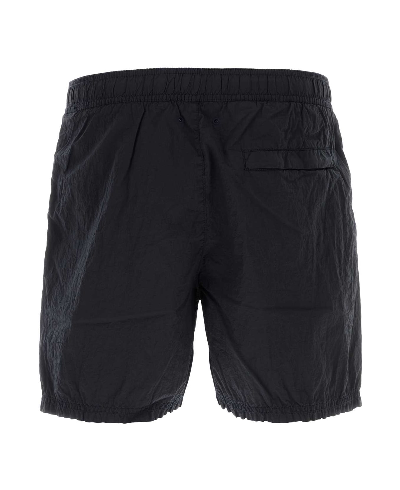 Stone Island Midnight Blue Nylon Swimming Shorts - NAVY