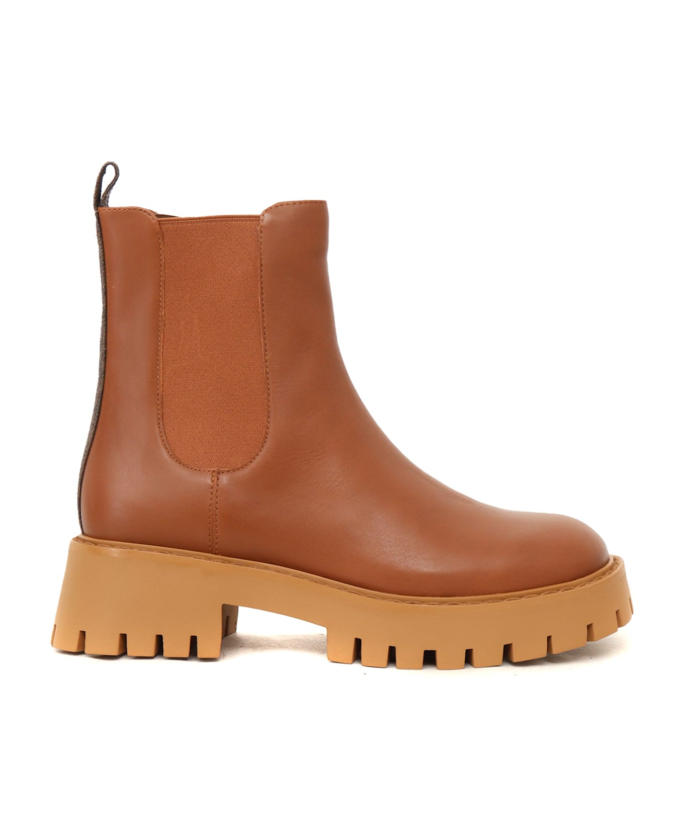 Michael Kors Asher Flat Bootie - BROWN