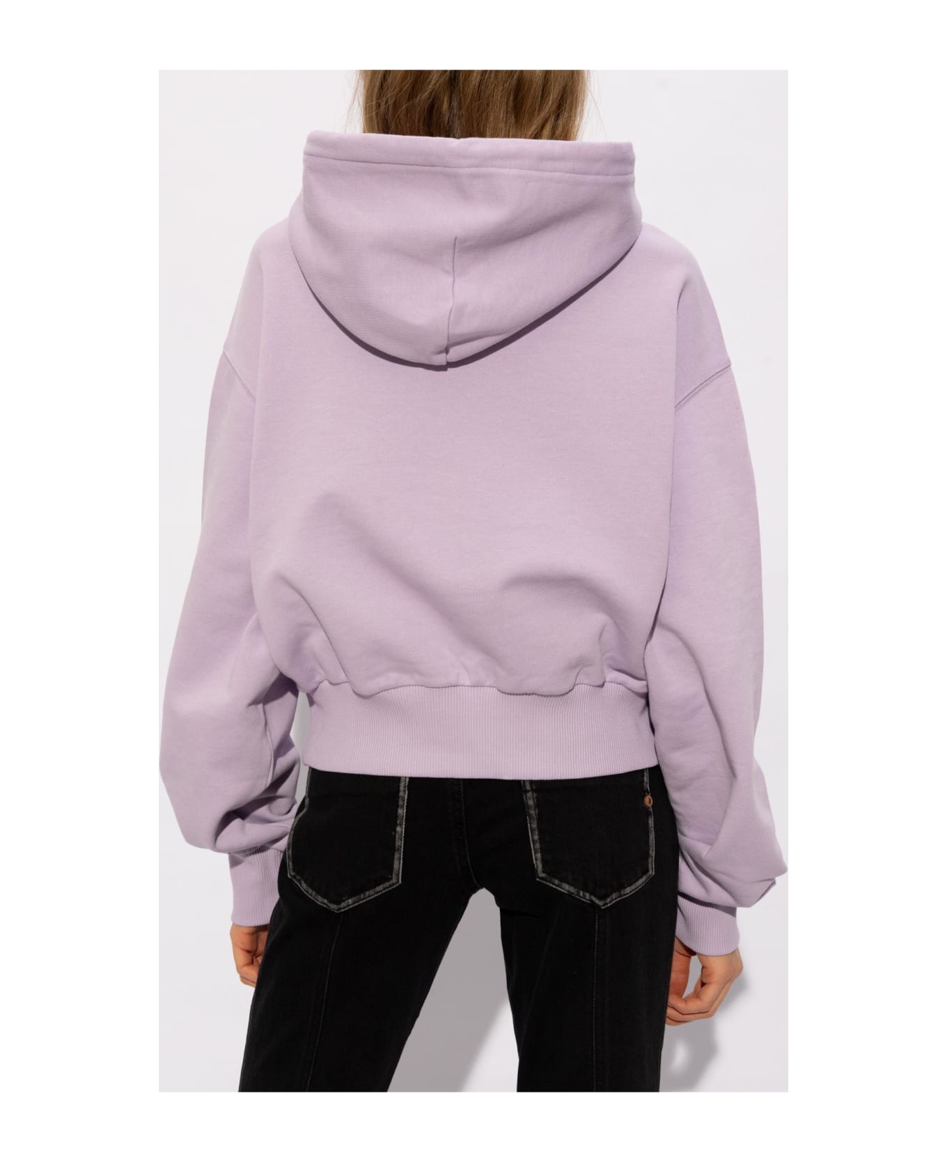 Versace Jeans Couture Cotton Hoodie - Purple