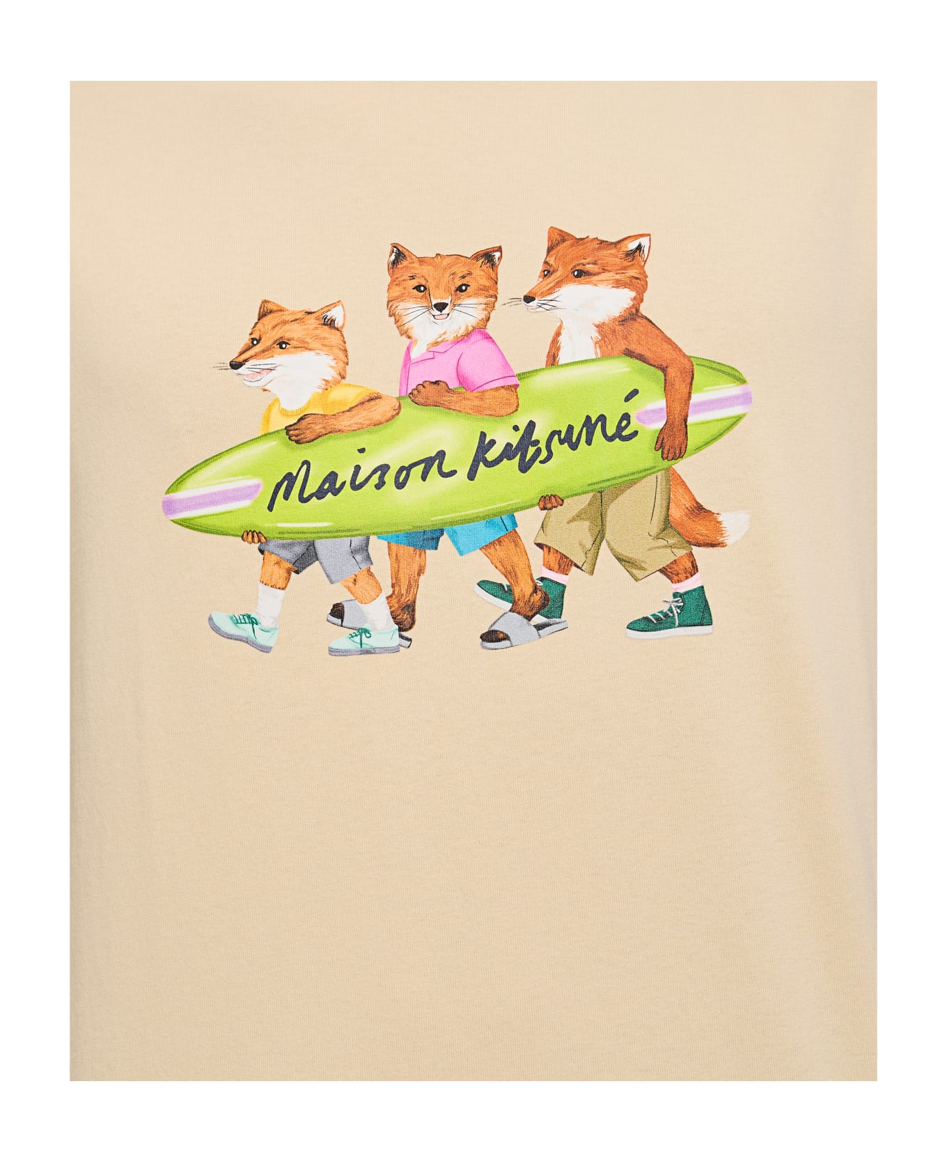 Maison Kitsuné T-shirt - Beige シャツ