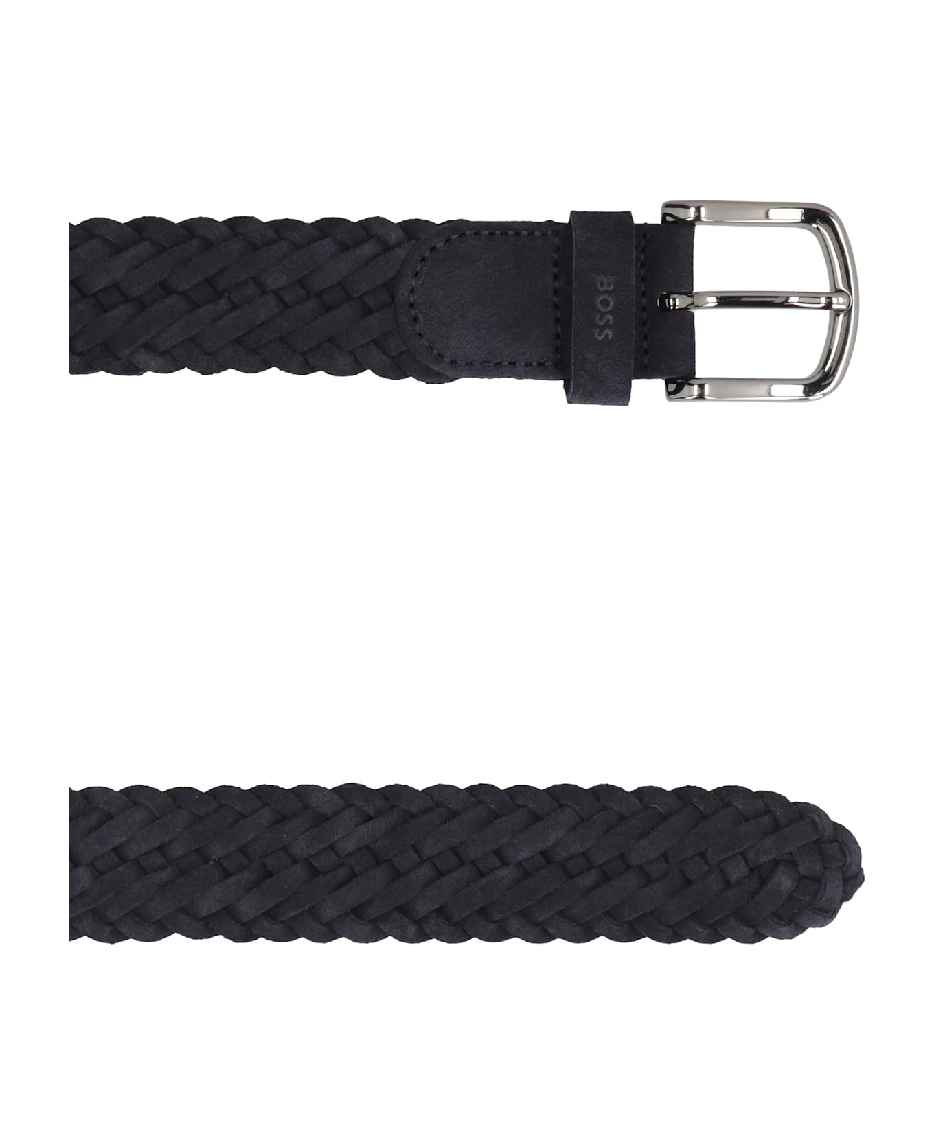 Hugo Boss Suede Belt - blue
