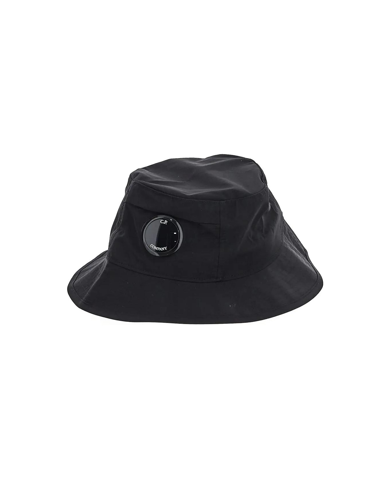 C.P. Company Bucket Hat - BLACK