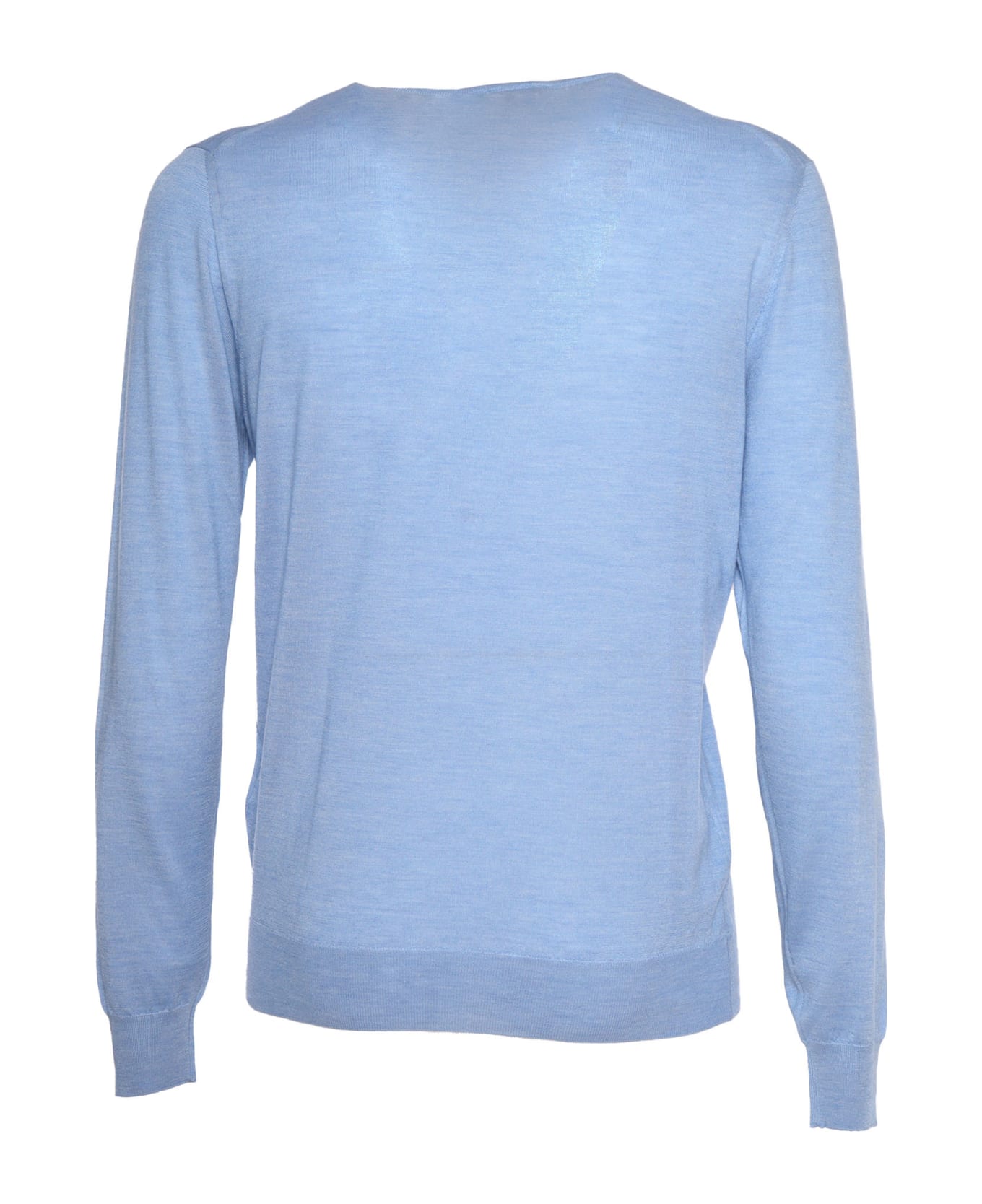 Fedeli V-neck Pullover - LIGHT BLUE