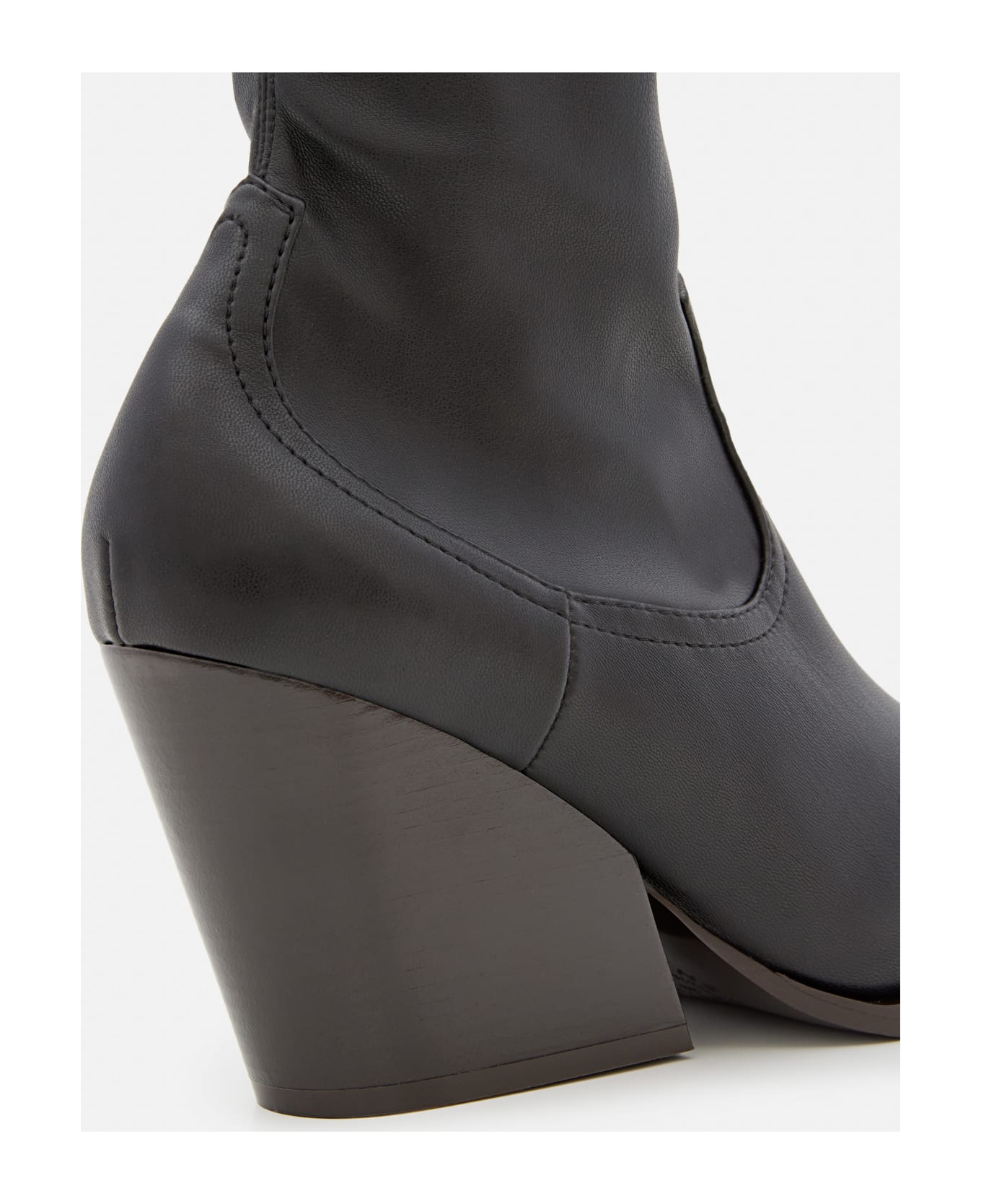 Stella McCartney Stretch Cowboy Boots - Black