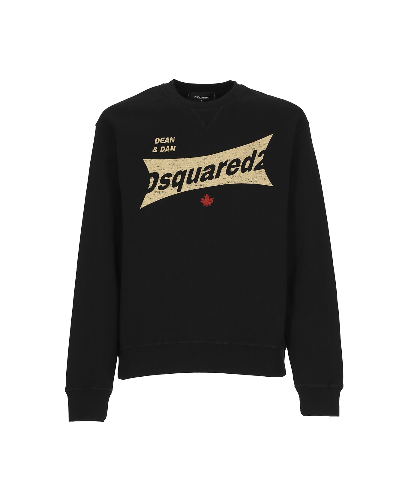 Dsquared2 Sweatshirt With Logo - Black