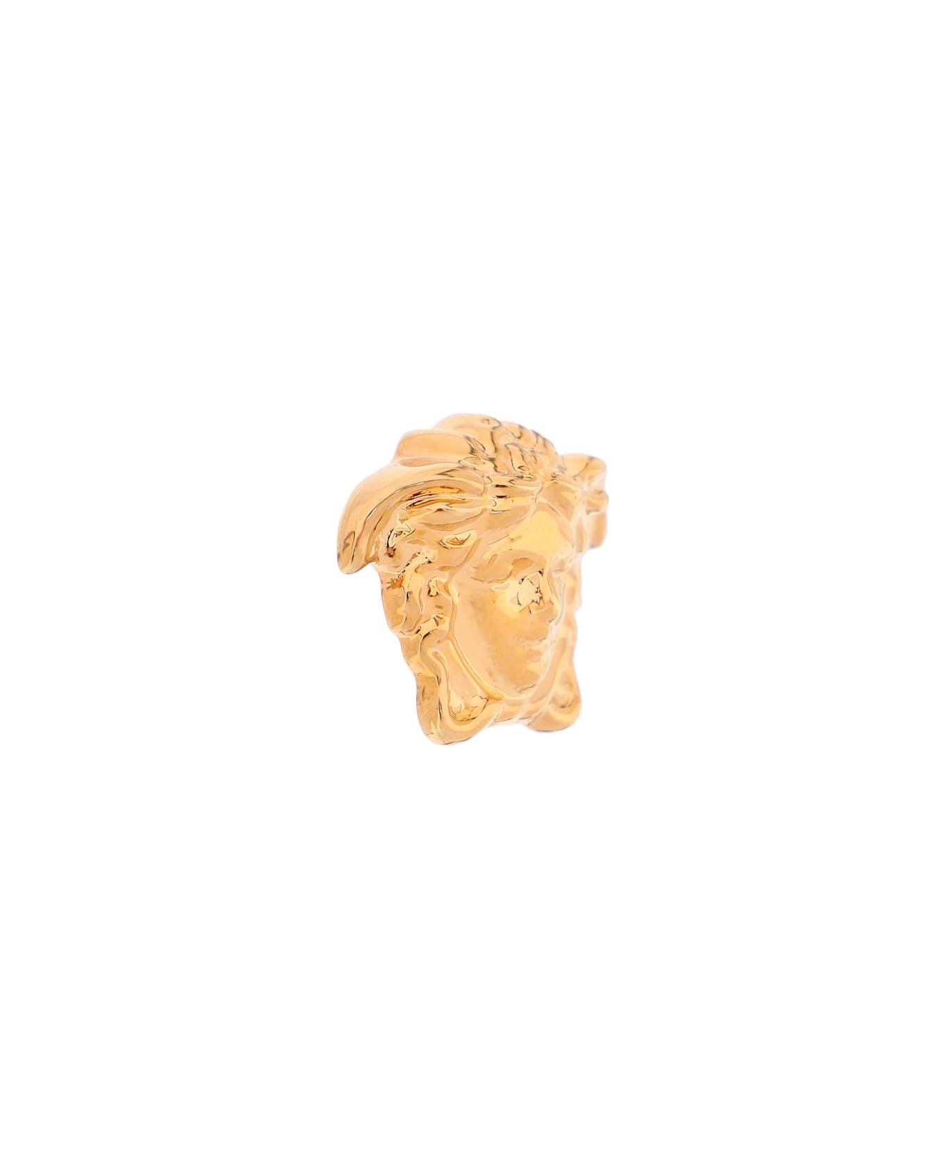 Versace Medusa Head Earrings - VERSACE GOLD (Gold) ジュエリー