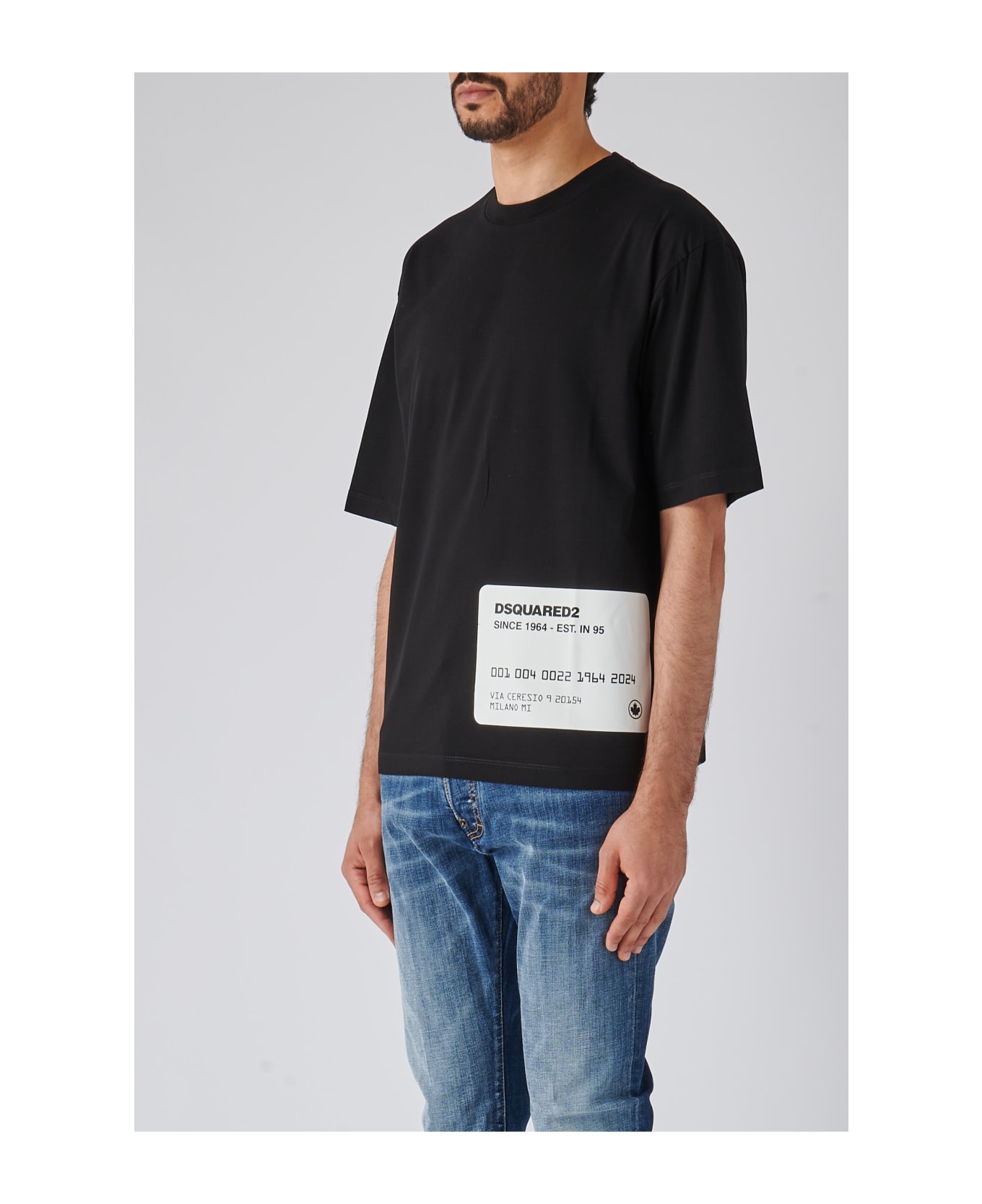 Dsquared2 Loose Fit Tee T-shirt - NERO