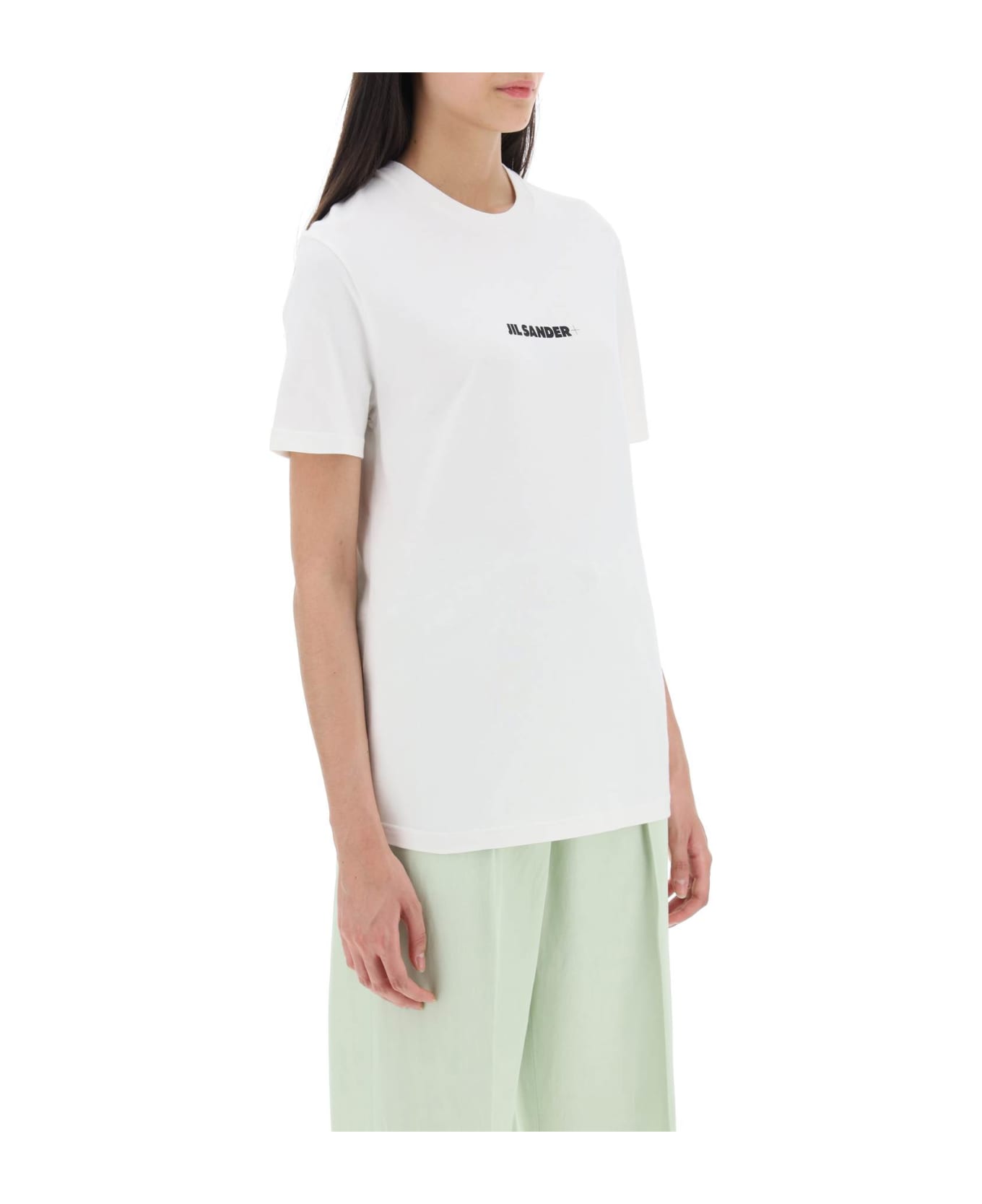 Jil Sander Signature T-shirt - Porcelain