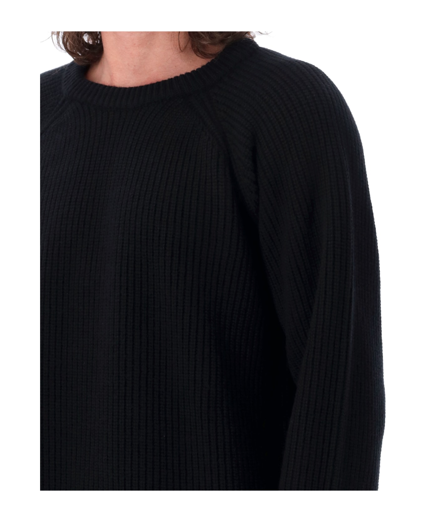 Valentino Garavani Ribbed Sweater - NERO