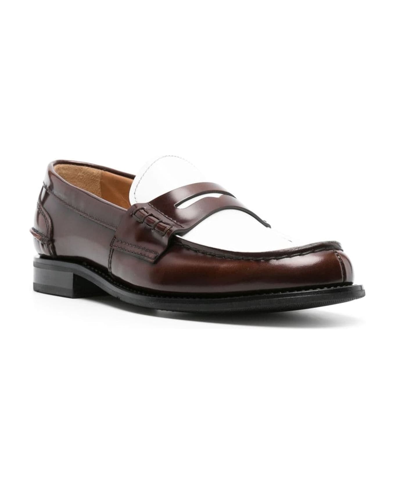 Church's Church Pembrey Leather Loafers - Brown