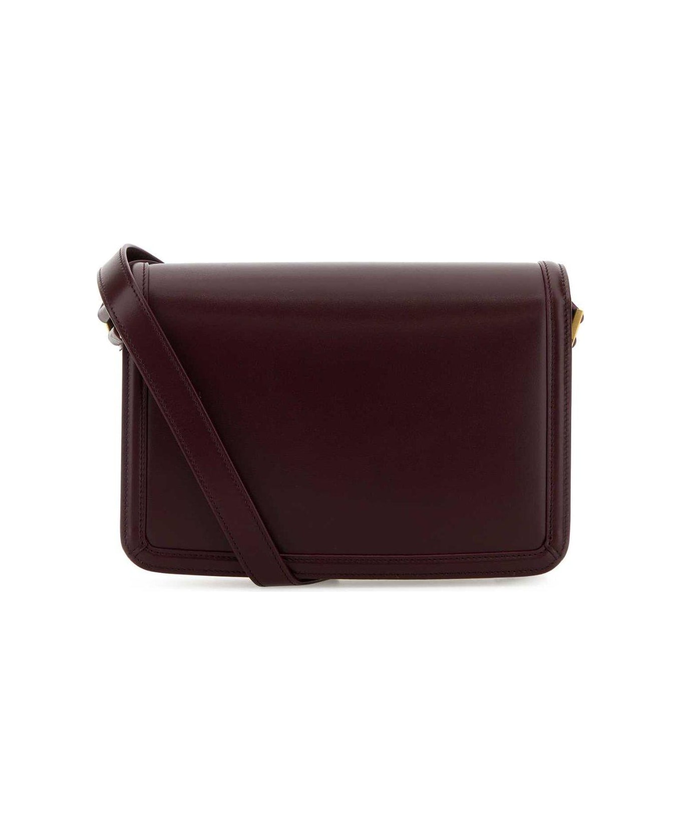 Saint Laurent Solferino Medium Satchel Bag - BORDEAUX