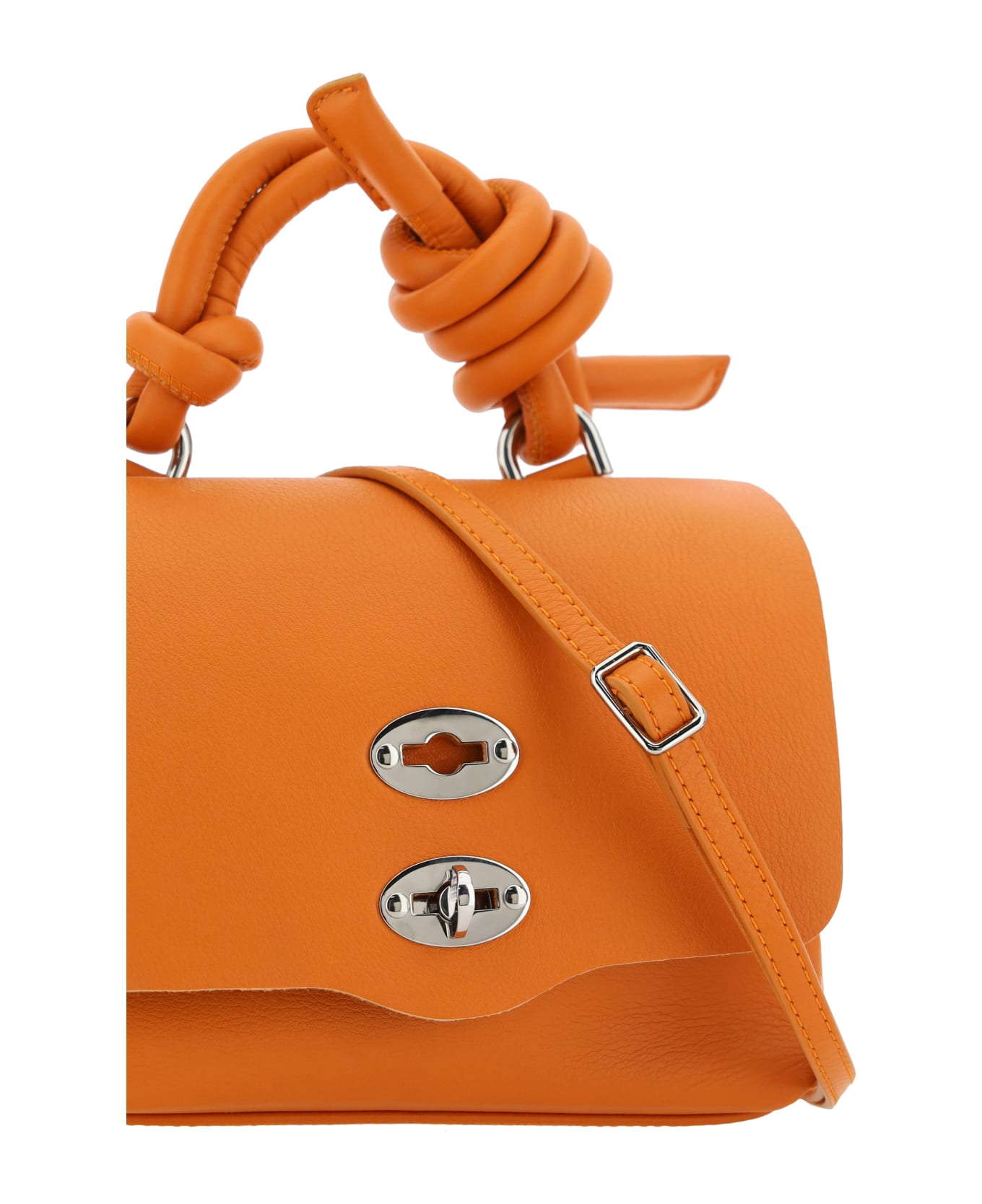 Zanellato Postina Piuma Handbag - Orange Noto