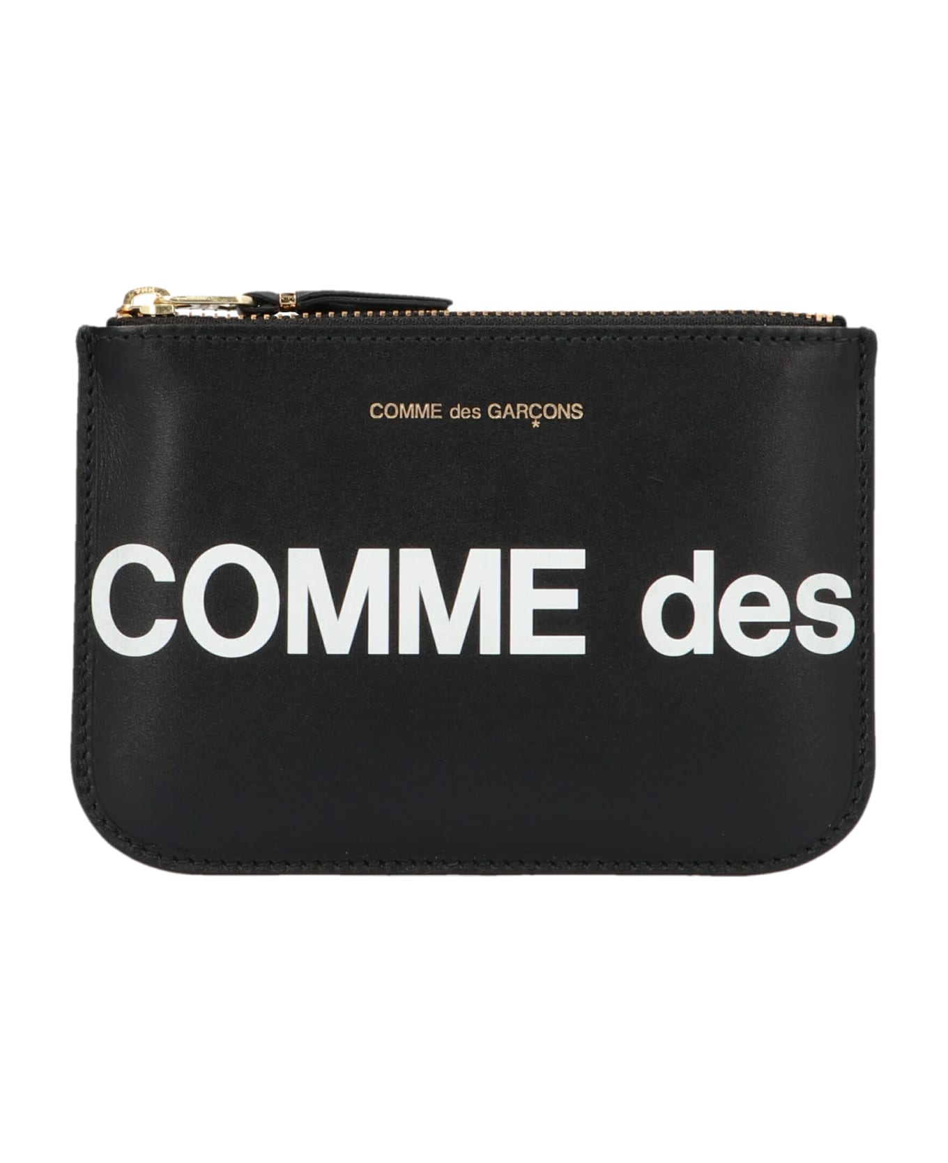 Comme des Garçons Wallet 
huge Logo
 Purse - White/Black