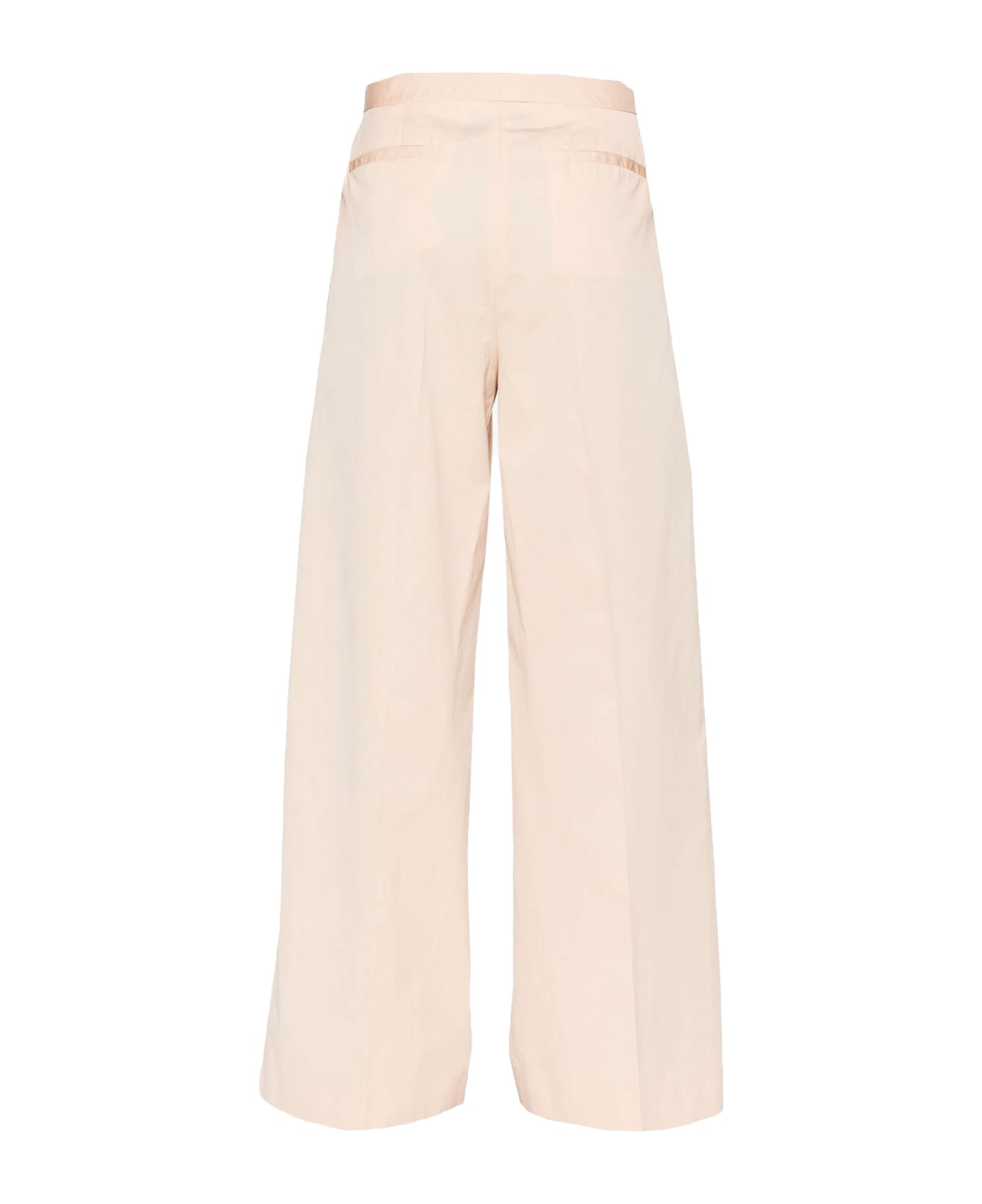 Fabiana Filippi Peach Pink Cotton Trousers - Yellow
