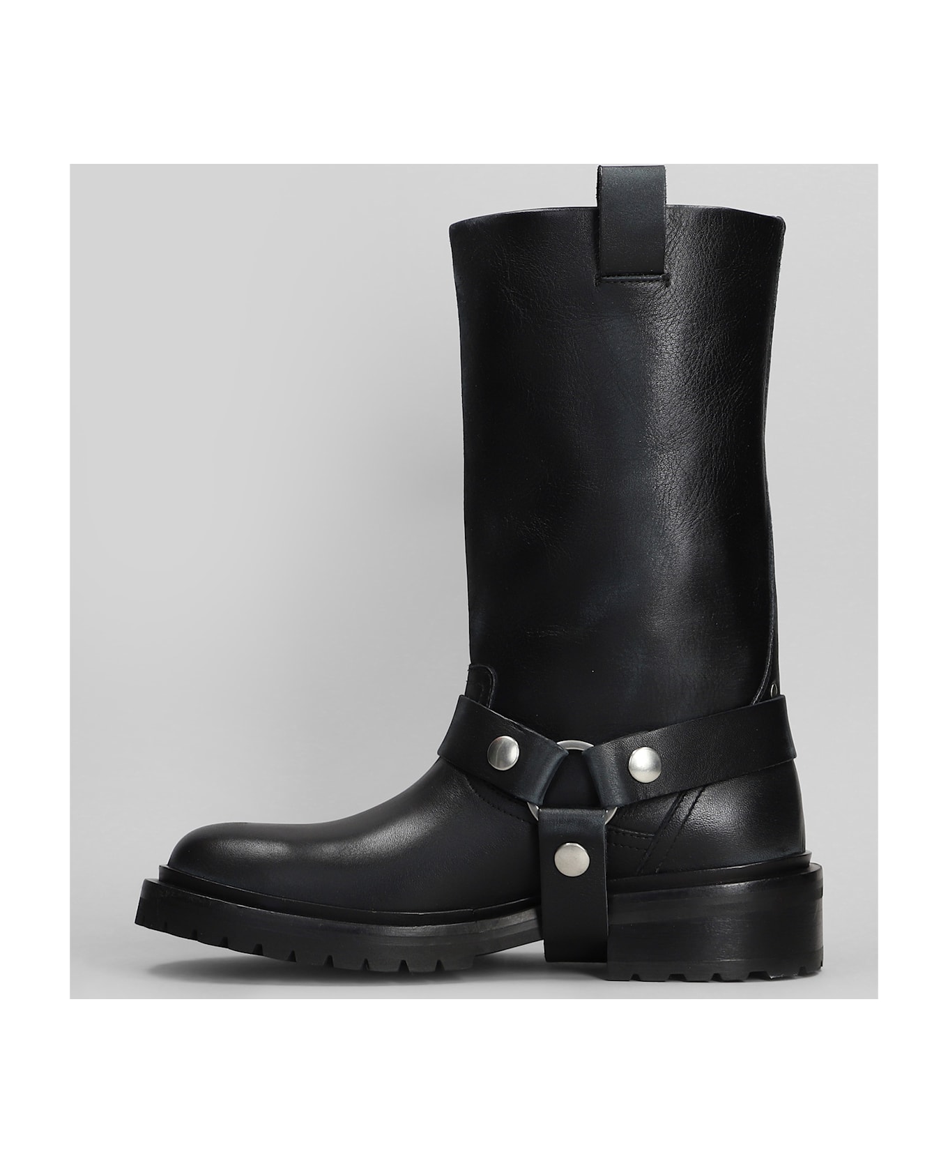 Golden Goose Kurt Low Heels Ankle Boots - black