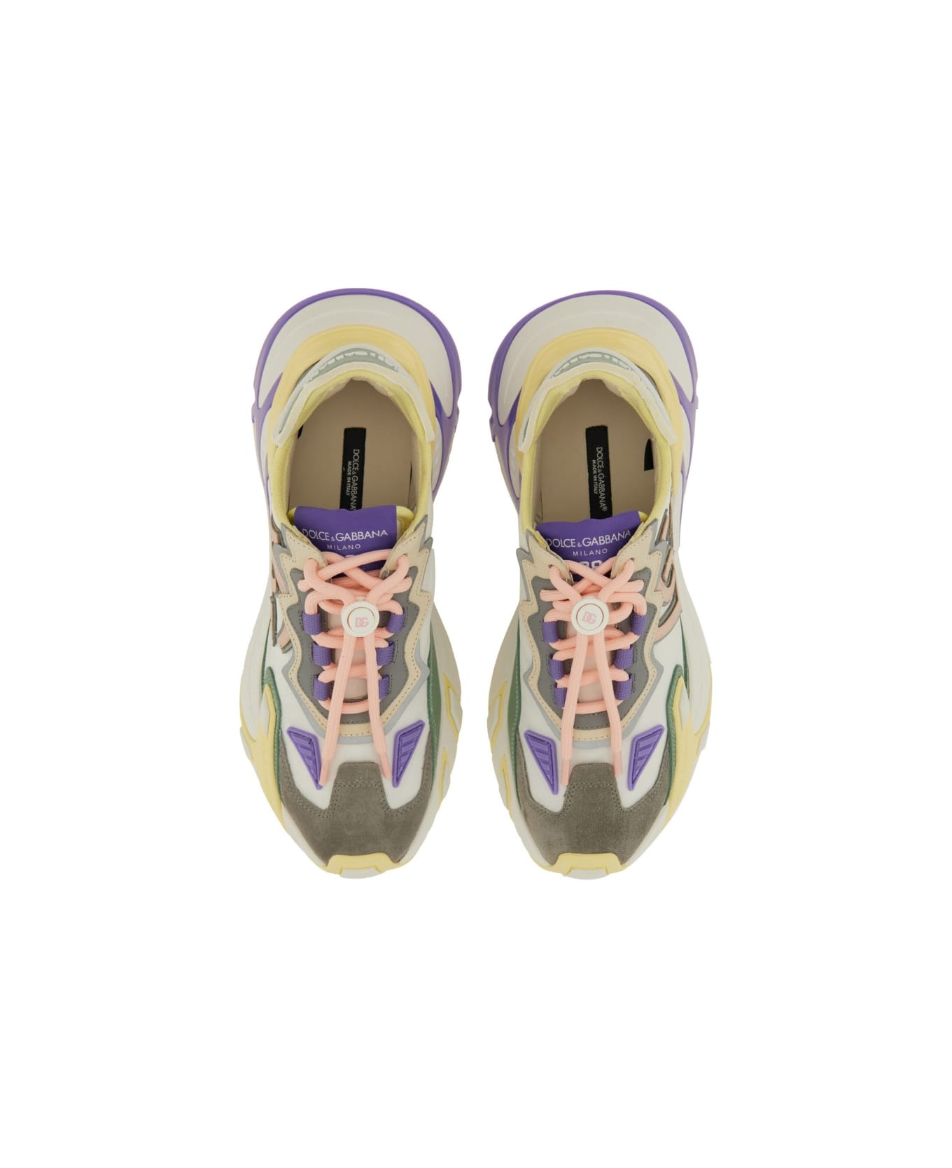 Dolce 
Gabbana Sneaker With Logo - MULTICOLOUR