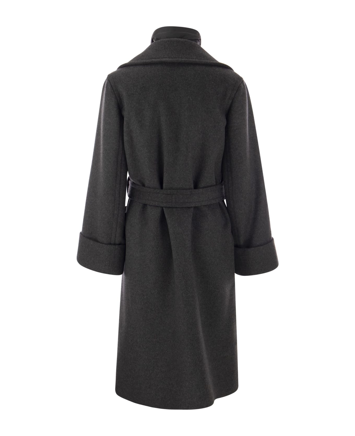 Fay Double Coat - Anthracite