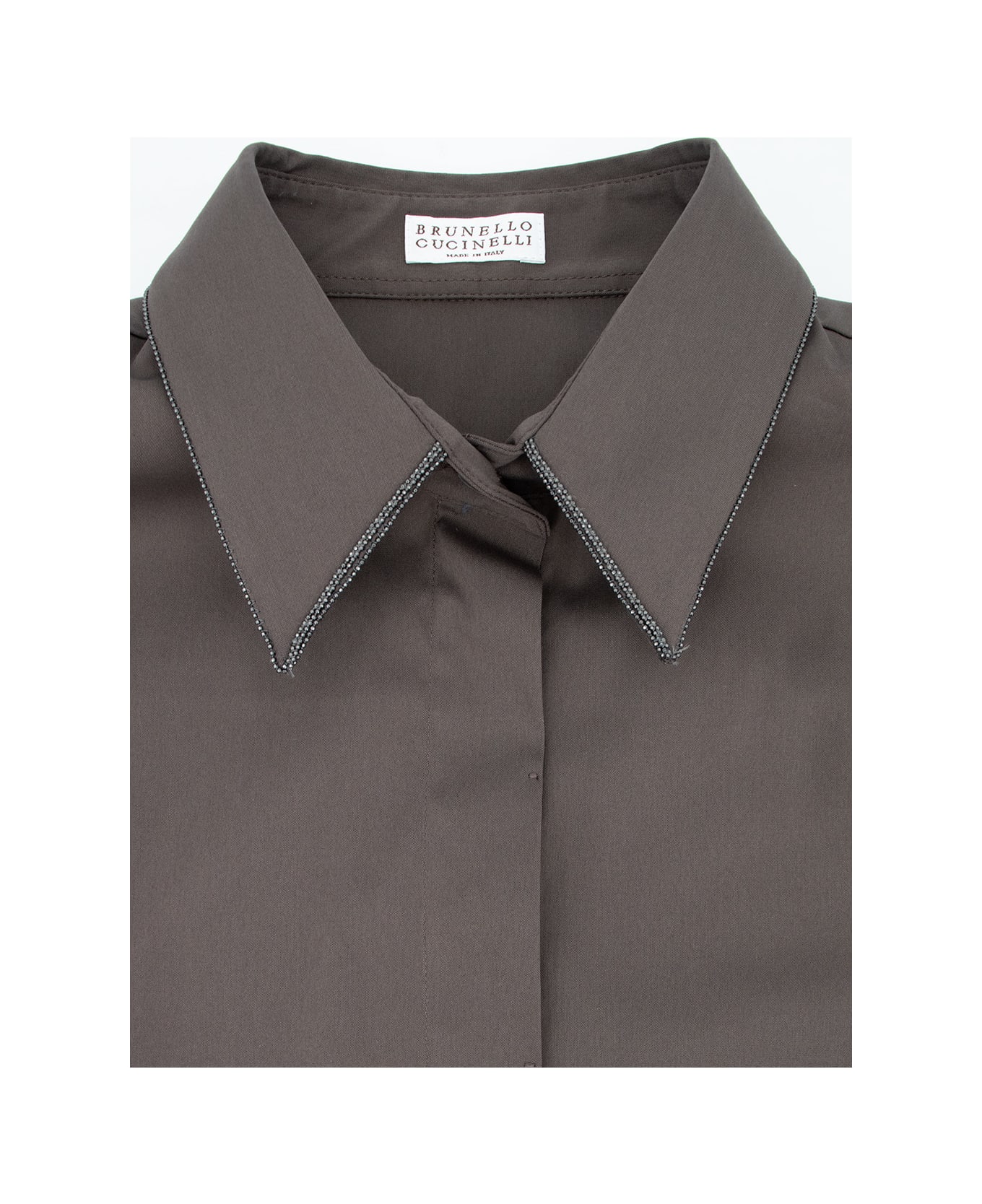 Brunello Cucinelli Monile Shirt - CHOCOLATE