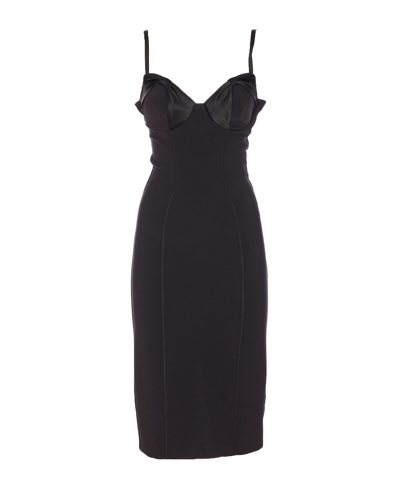 Elisabetta Franchi Mini Dress - Black